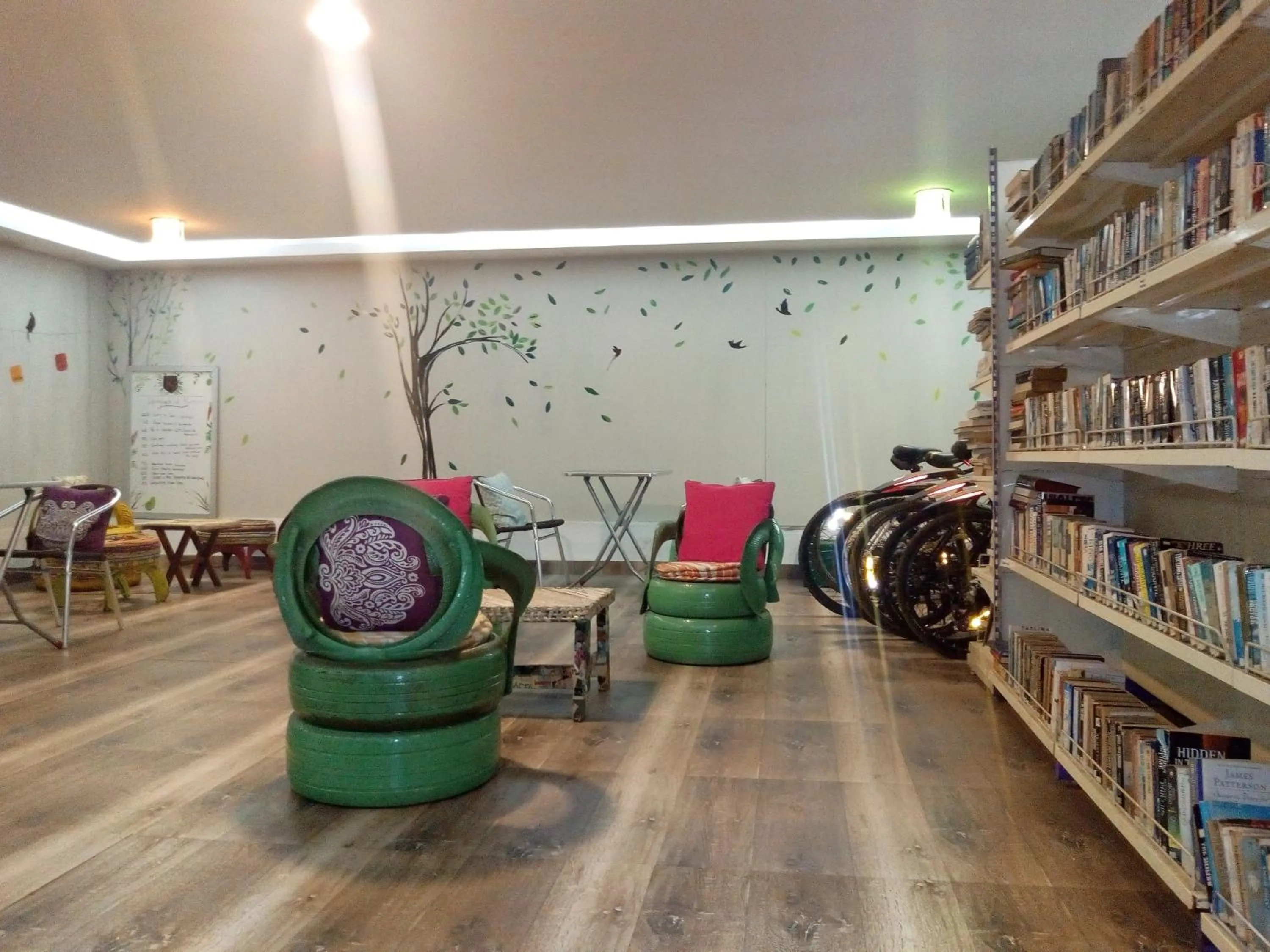 Library in Hotel Preethi Classic Towers