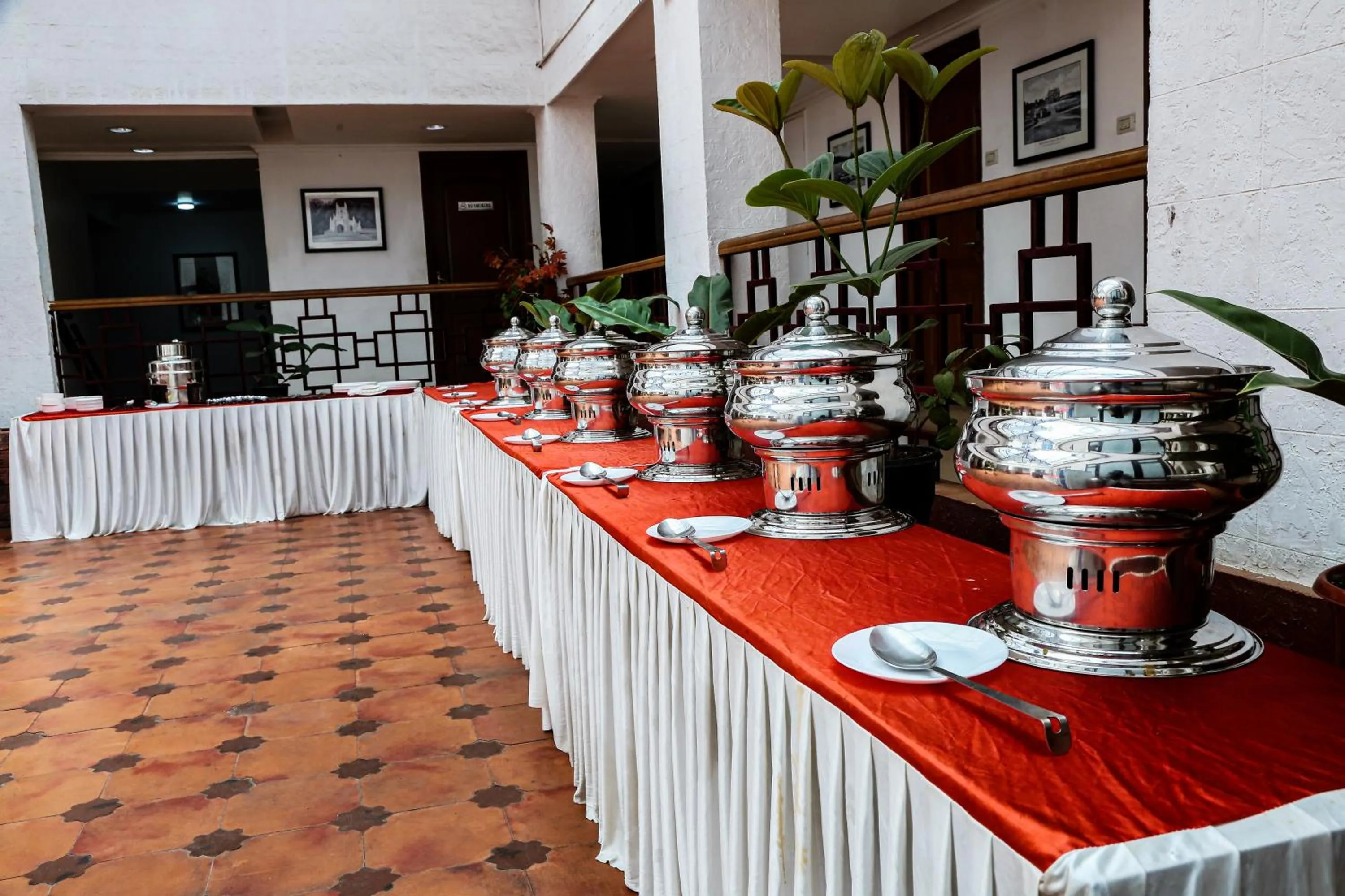 Buffet breakfast in Hotel Preethi Classic Towers
