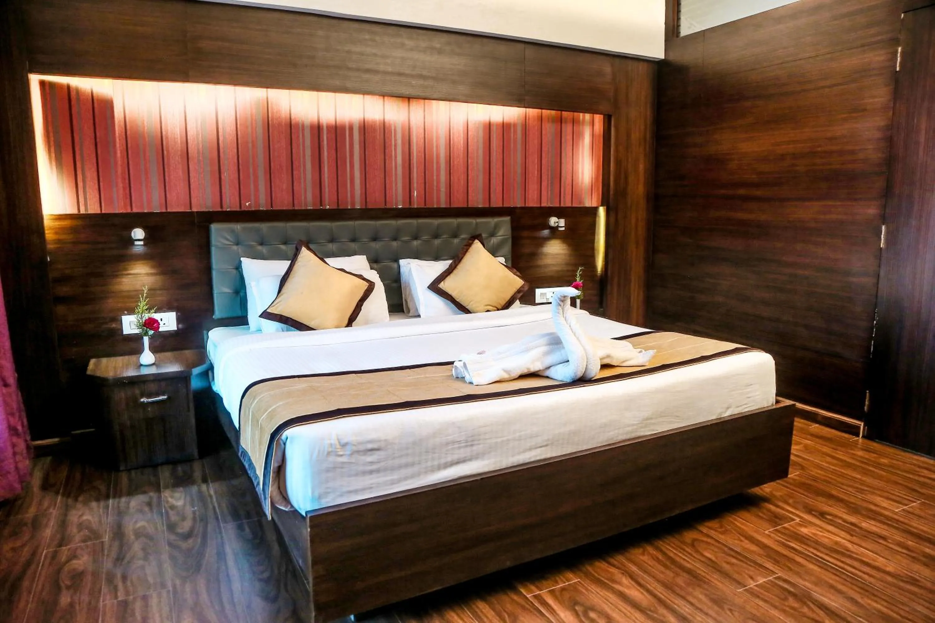 Photo of the whole room, Bed in Hotel Preethi Classic Towers