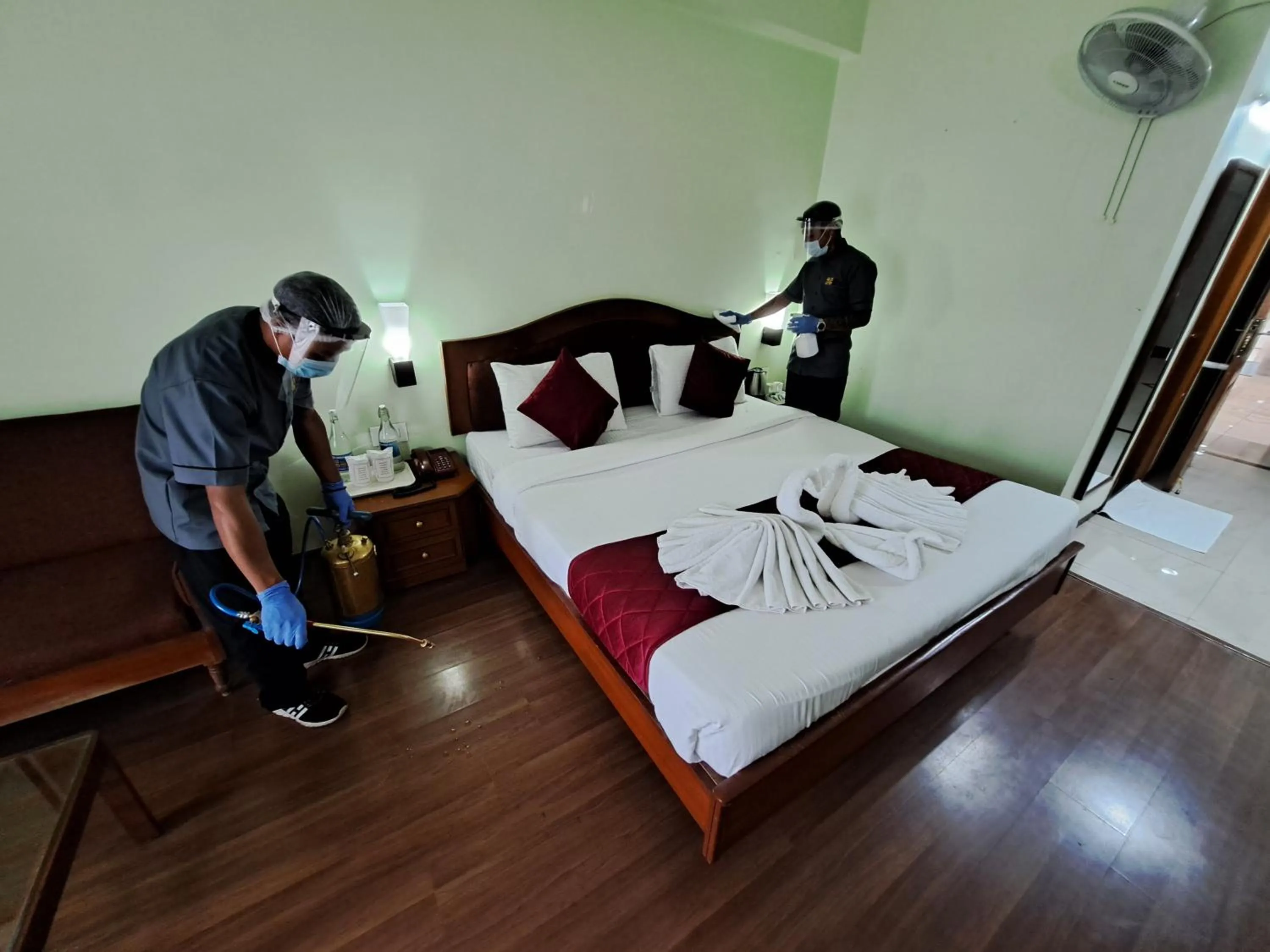 Photo of the whole room, Bed in Hotel Preethi Classic Towers