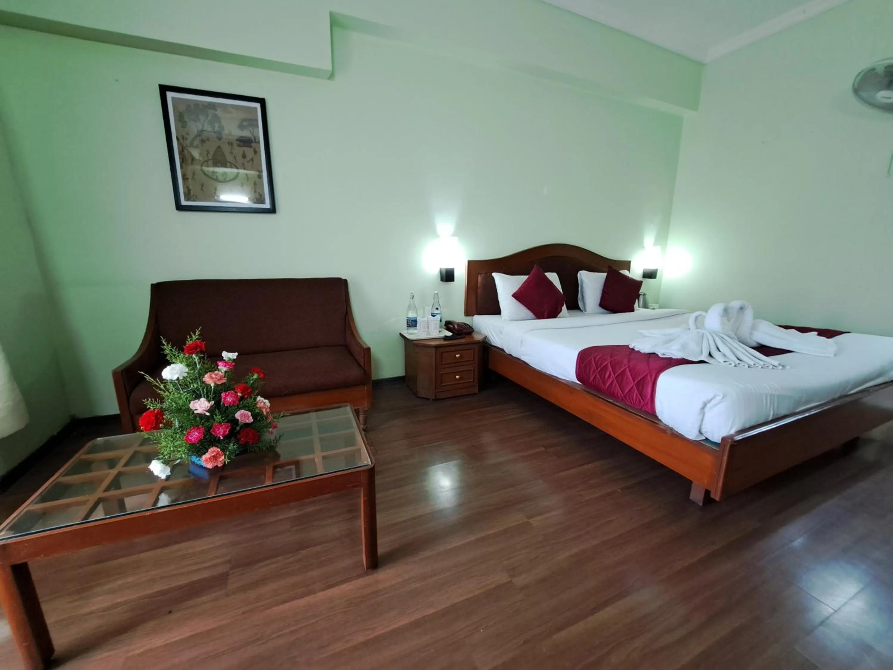 Photo of the whole room, Bed in Hotel Preethi Classic Towers