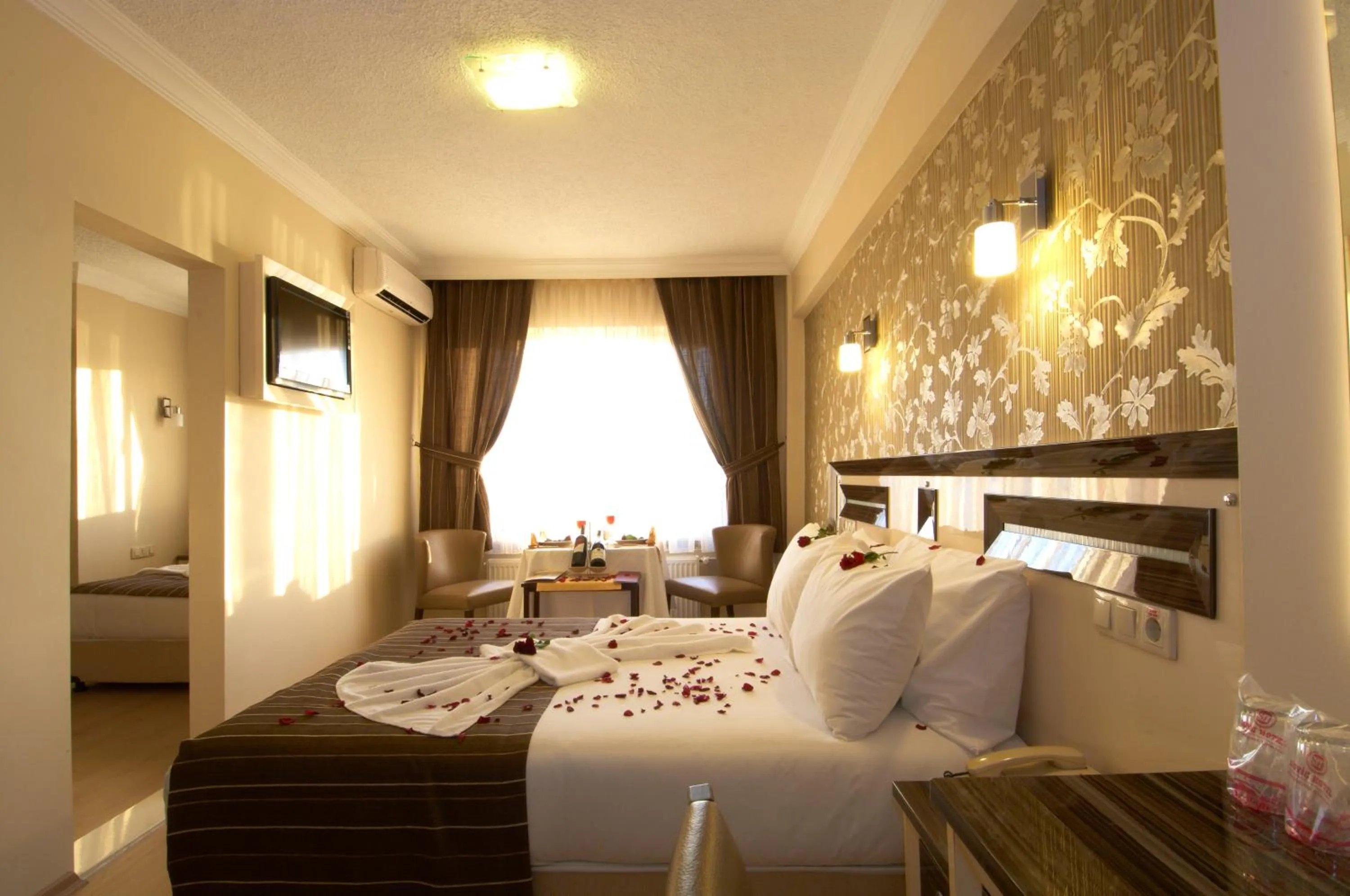 Decorative detail, Bed in Soyic Hotel