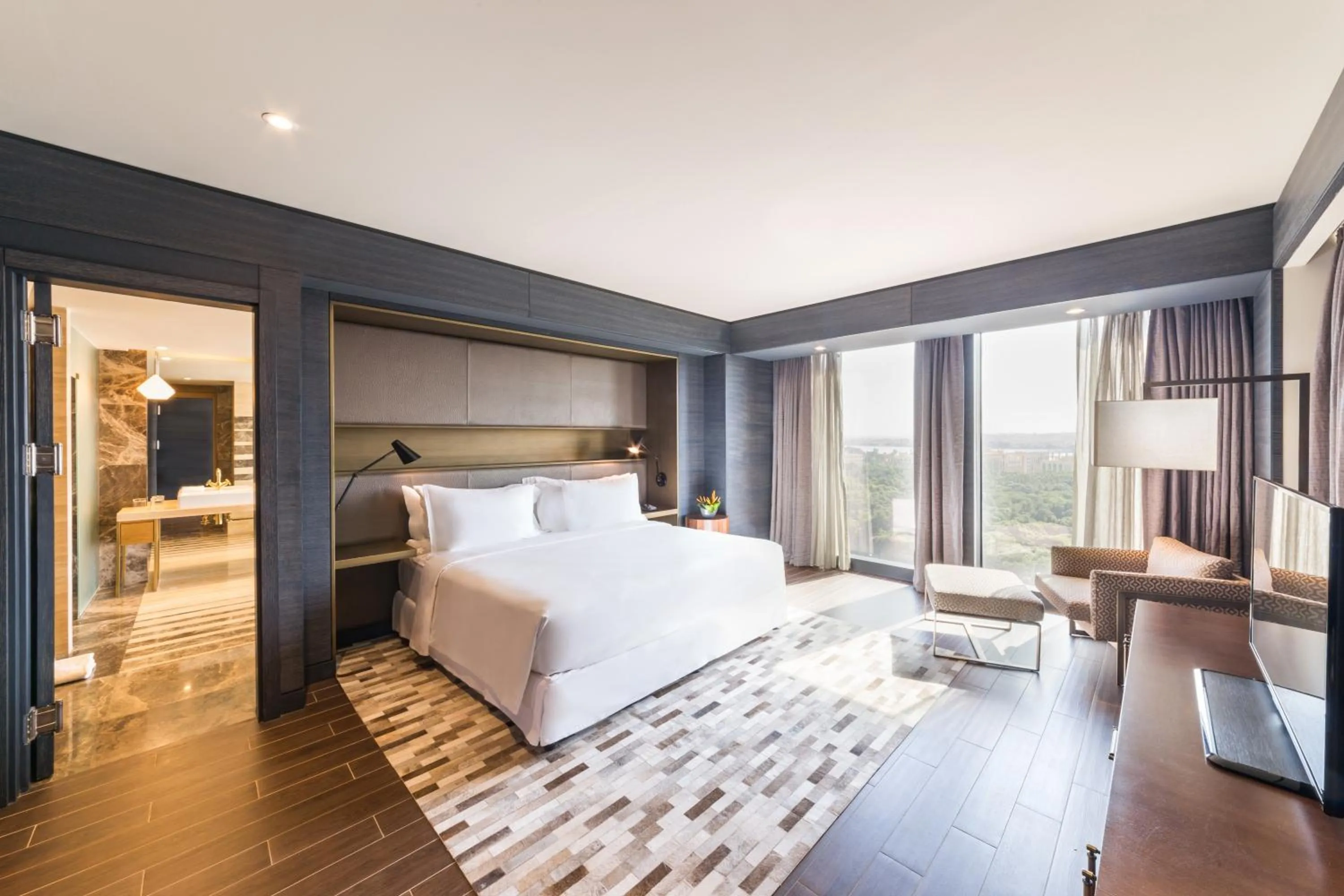 Bedroom, Bed in Radisson Collection Hotel Bamako