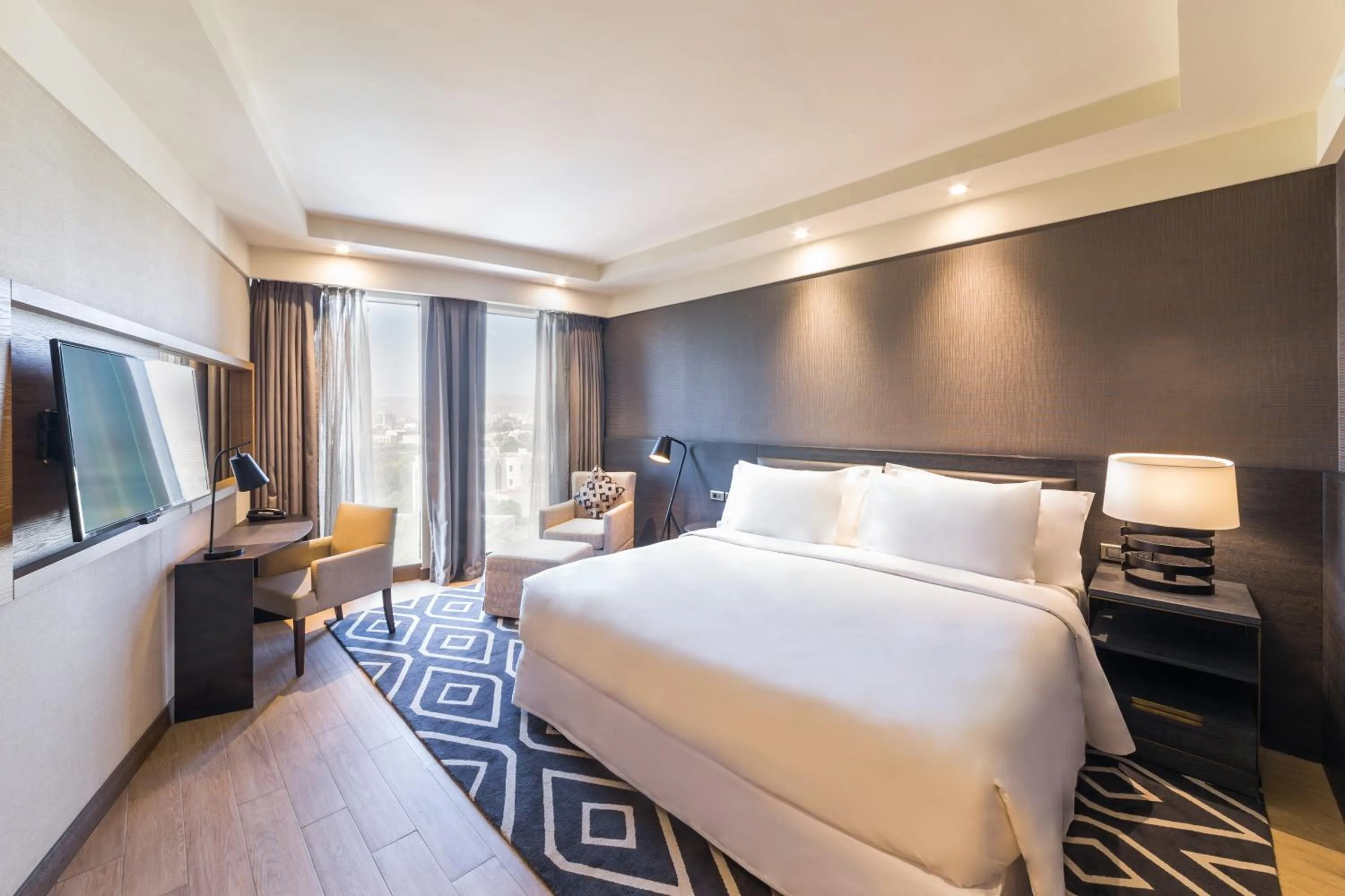 Bedroom, Bed in Radisson Collection Hotel Bamako