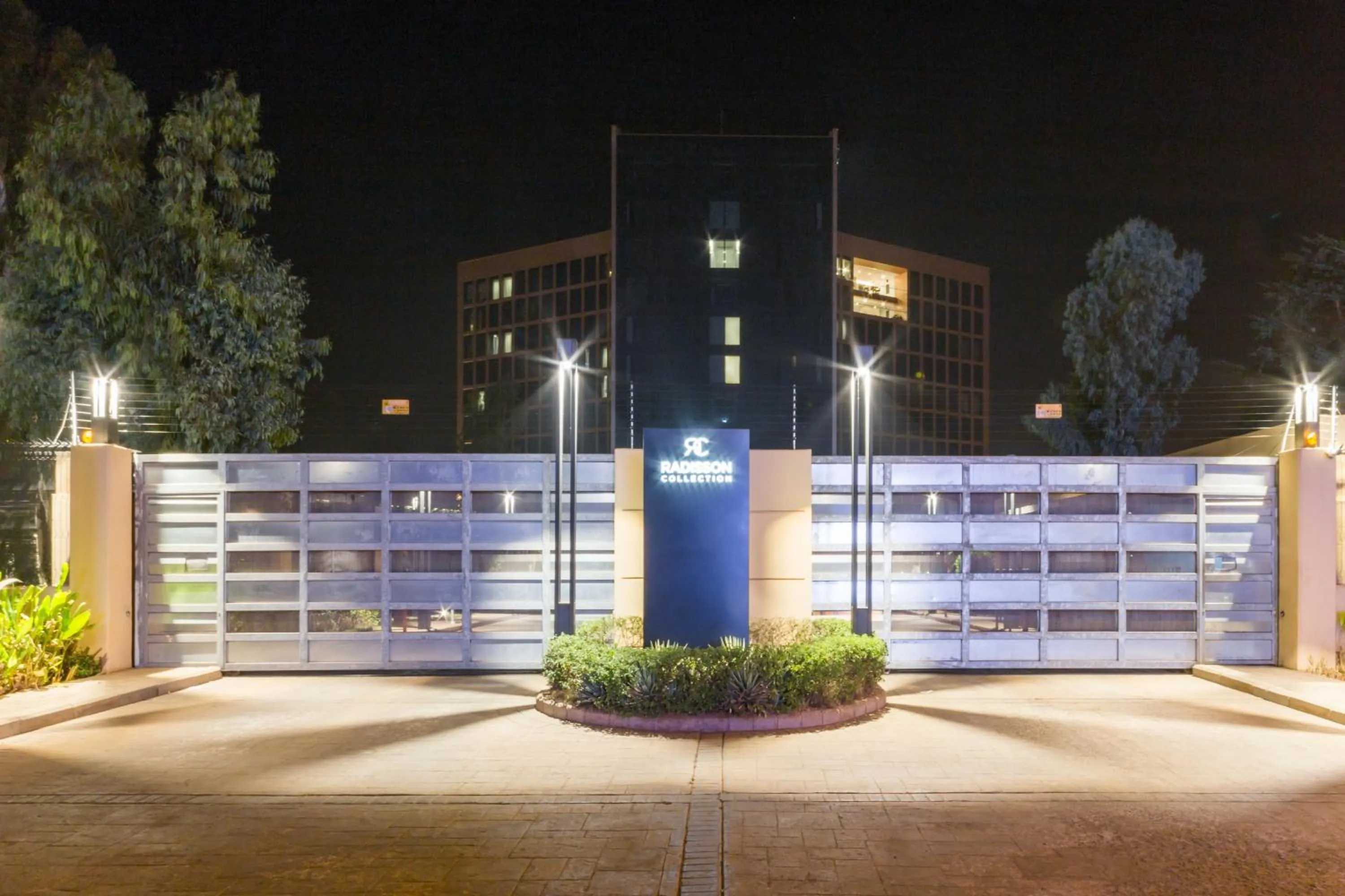 Facade/entrance in Radisson Collection Hotel Bamako