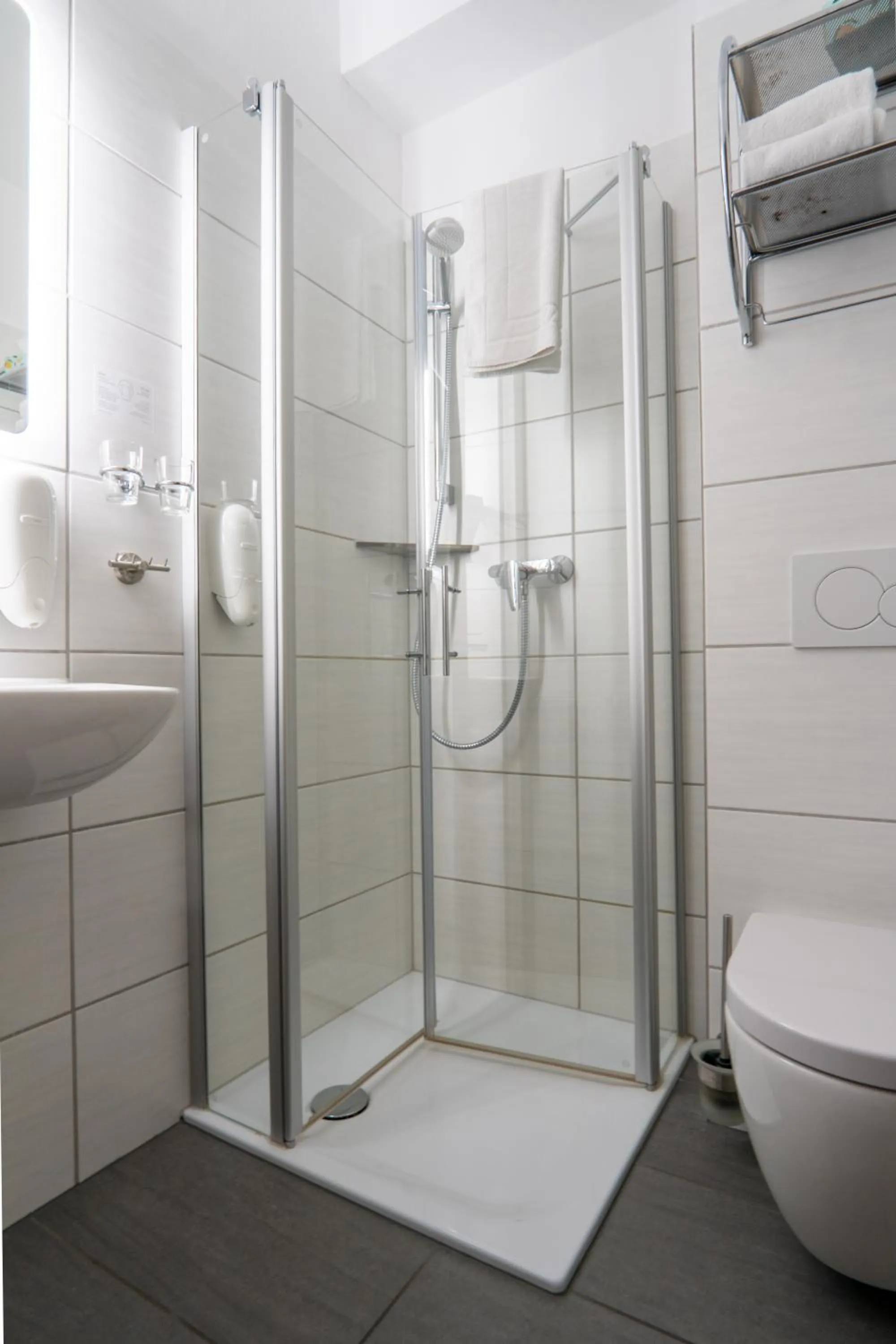 Bathroom in Reichels Parkhotel