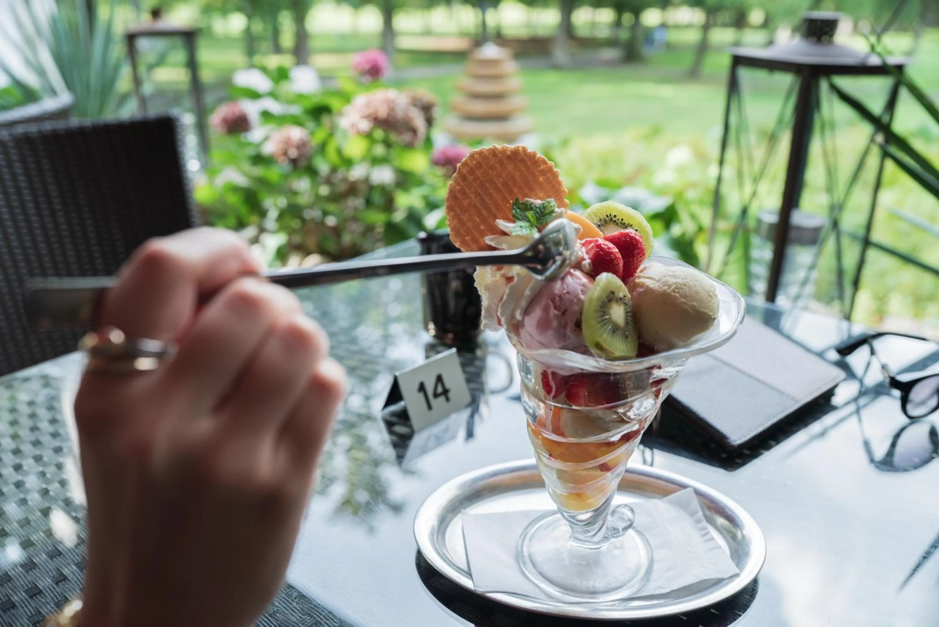 Restaurant/places to eat in Reichels Parkhotel