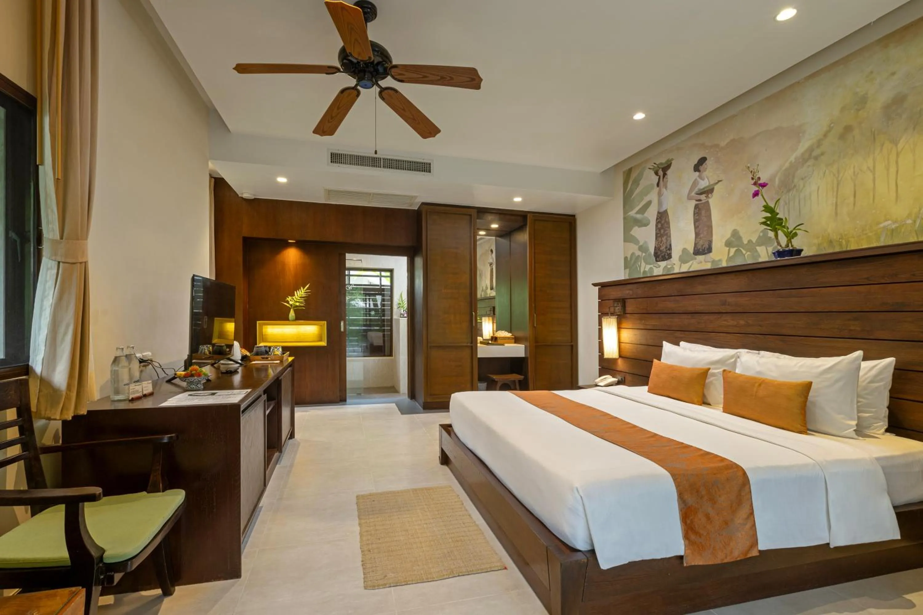 Bed in Khaolak Wanaburee Resort - SHA Extra Plus