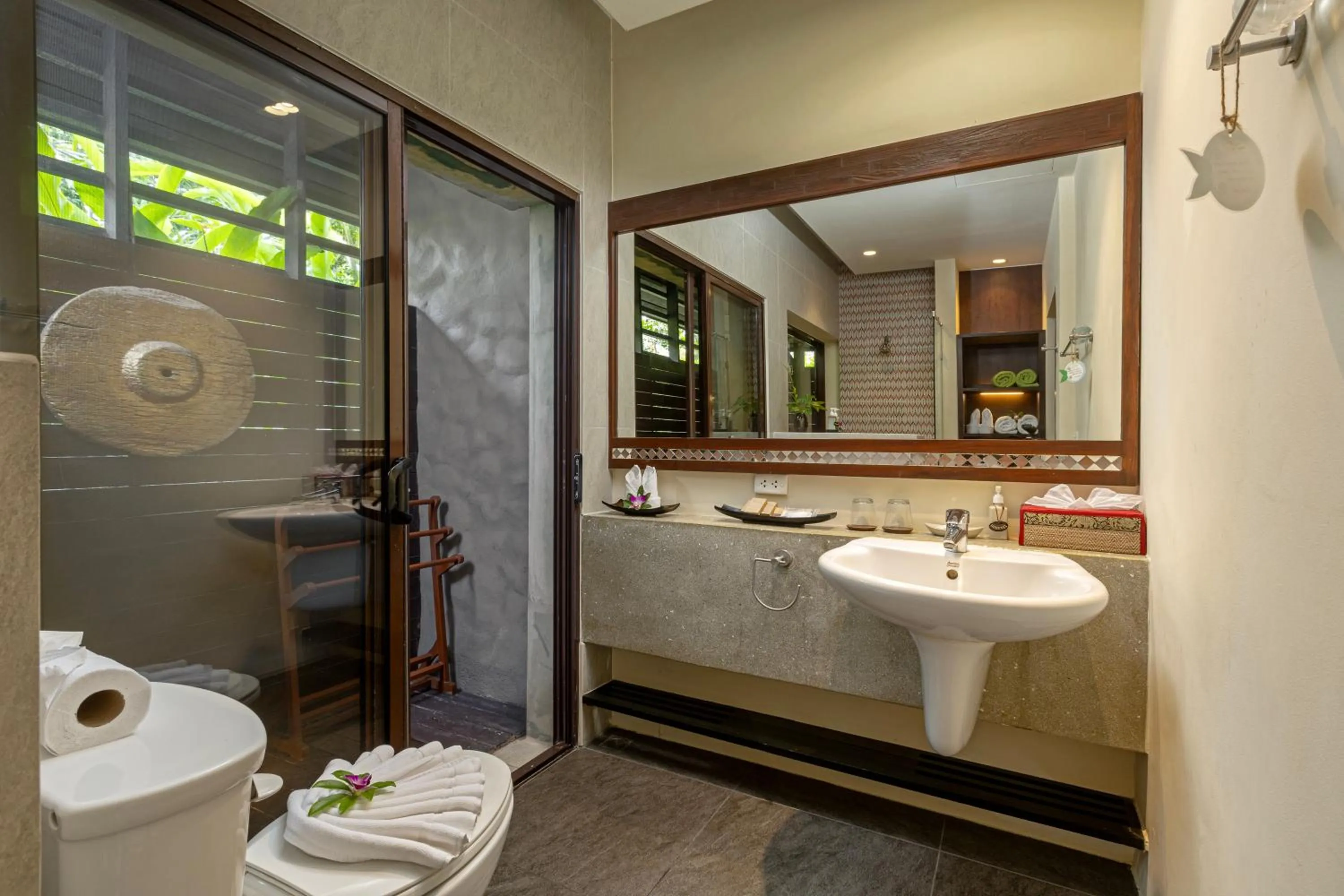 Shower in Khaolak Wanaburee Resort - SHA Extra Plus