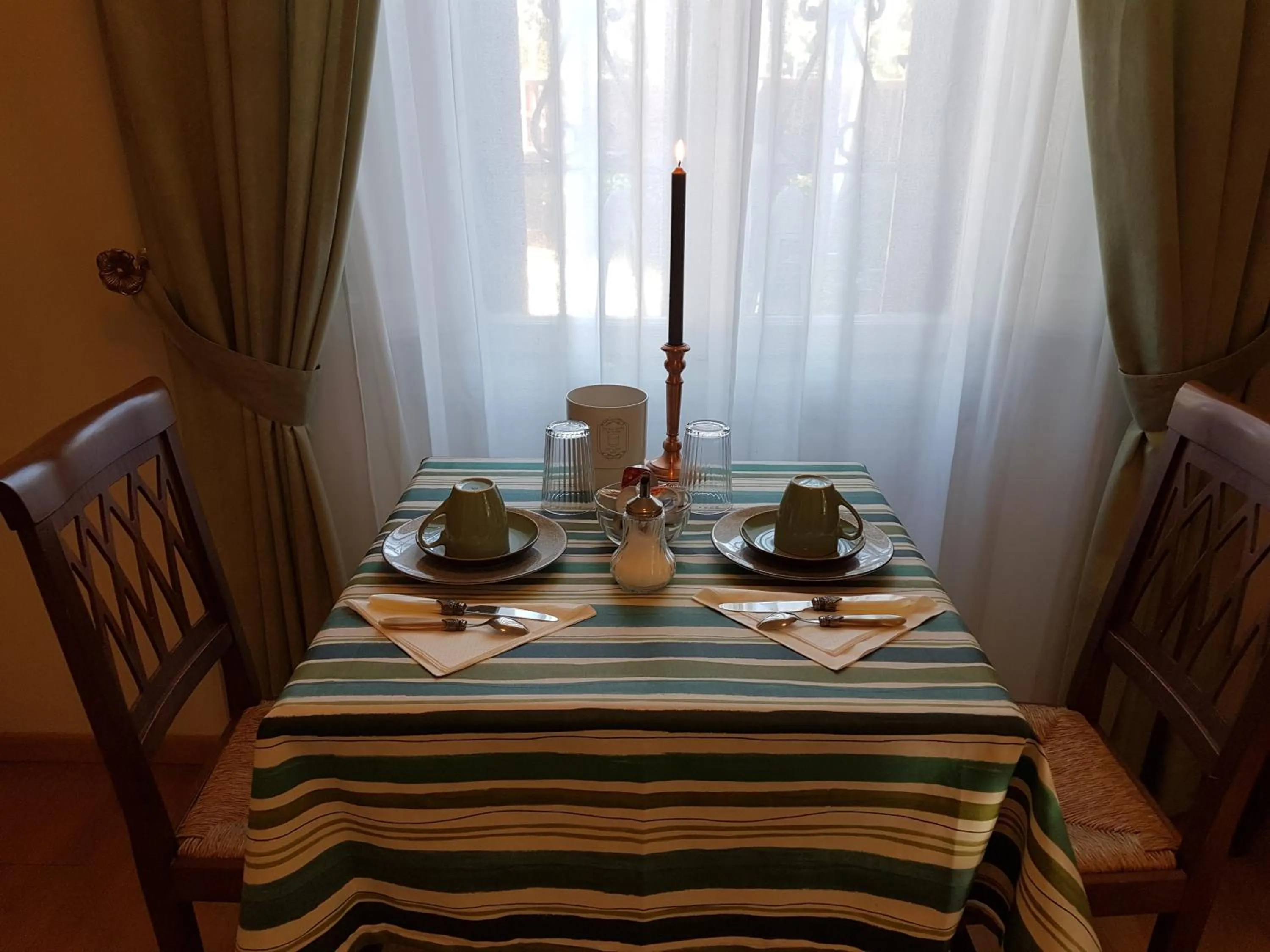 Food and drinks in Villa Alle Rampe