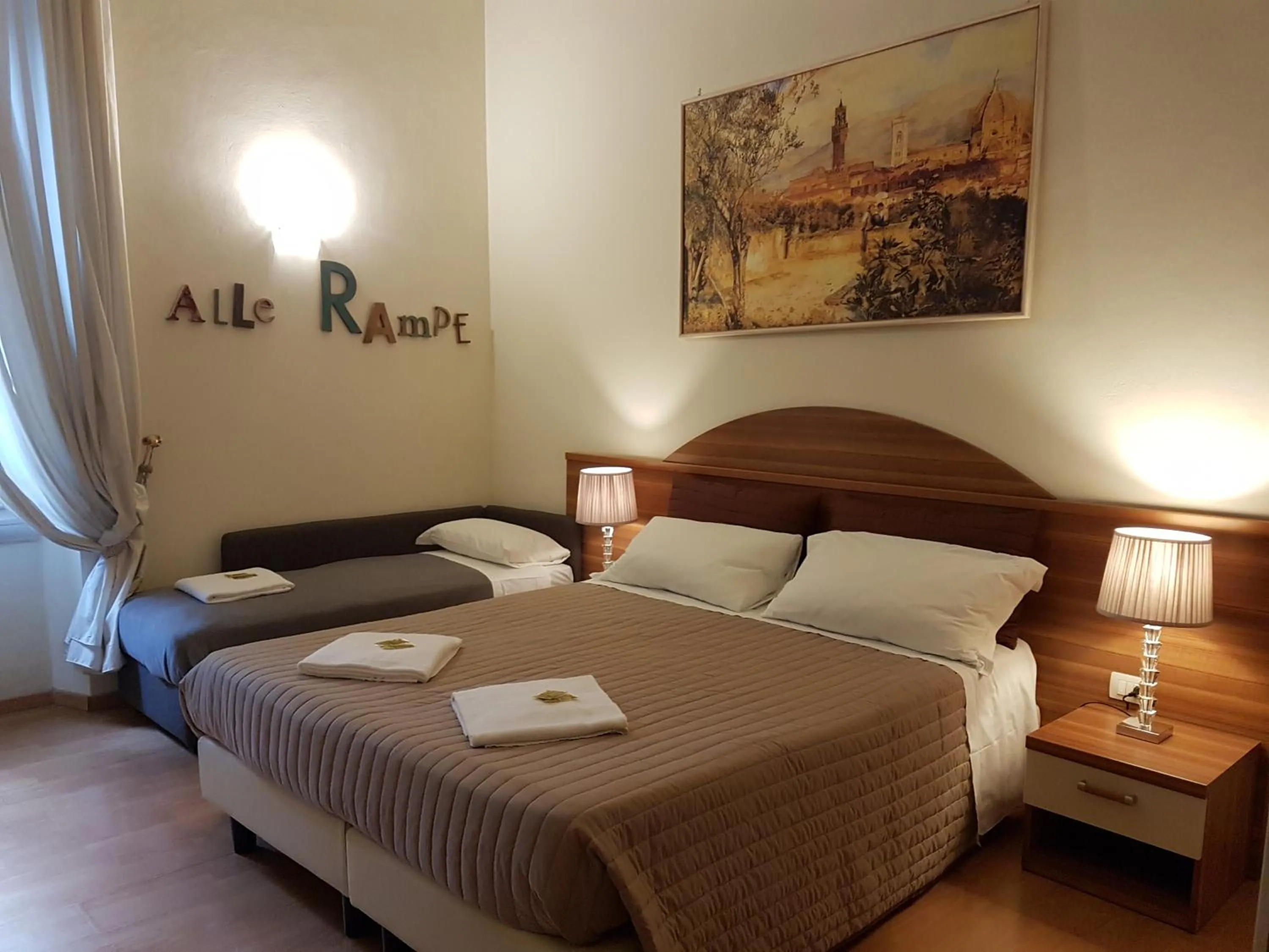 Bed in Villa Alle Rampe