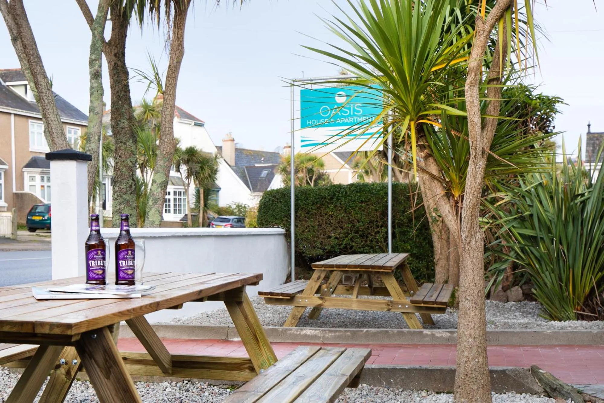 Patio in Oasis House