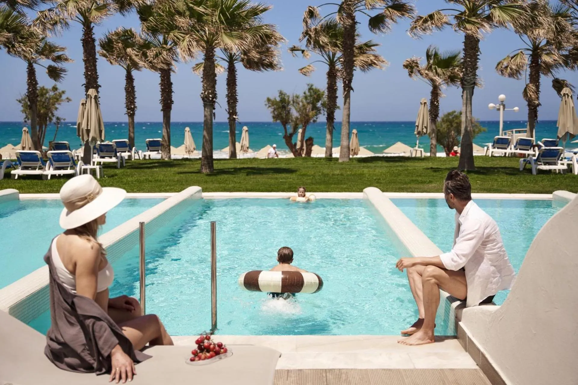 Guests in Lyttos Beach