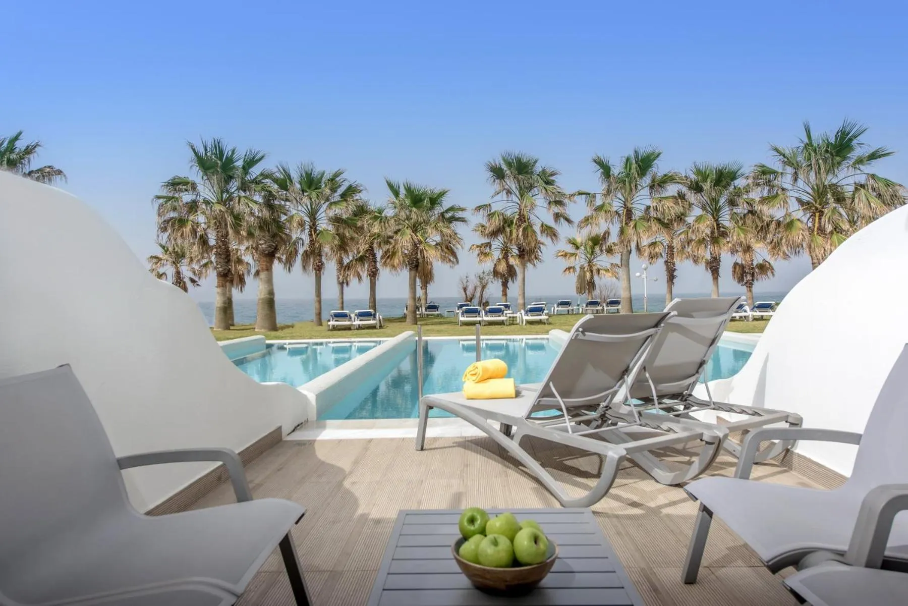 Sea view in Lyttos Beach