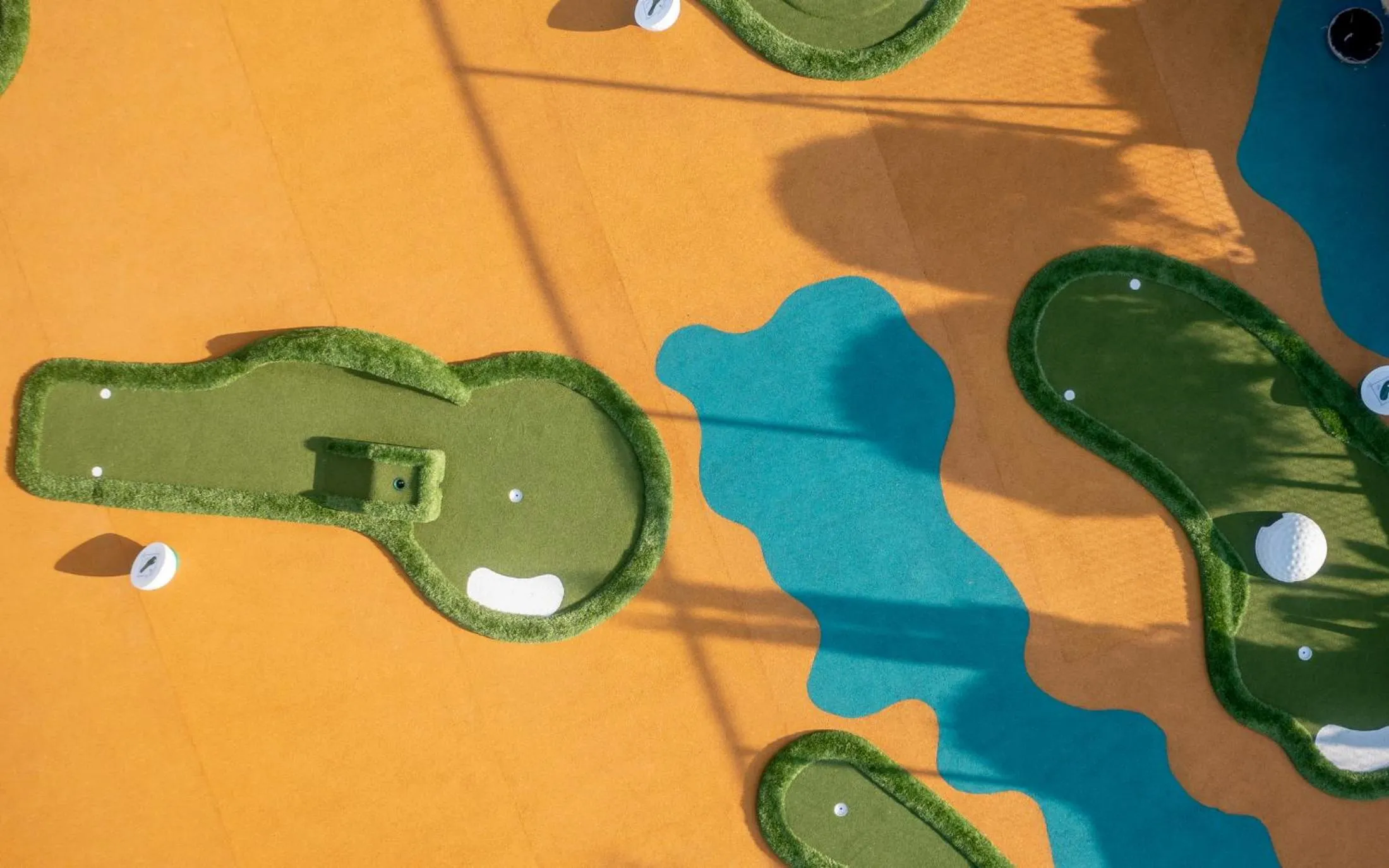 Children play ground in Lyttos Beach