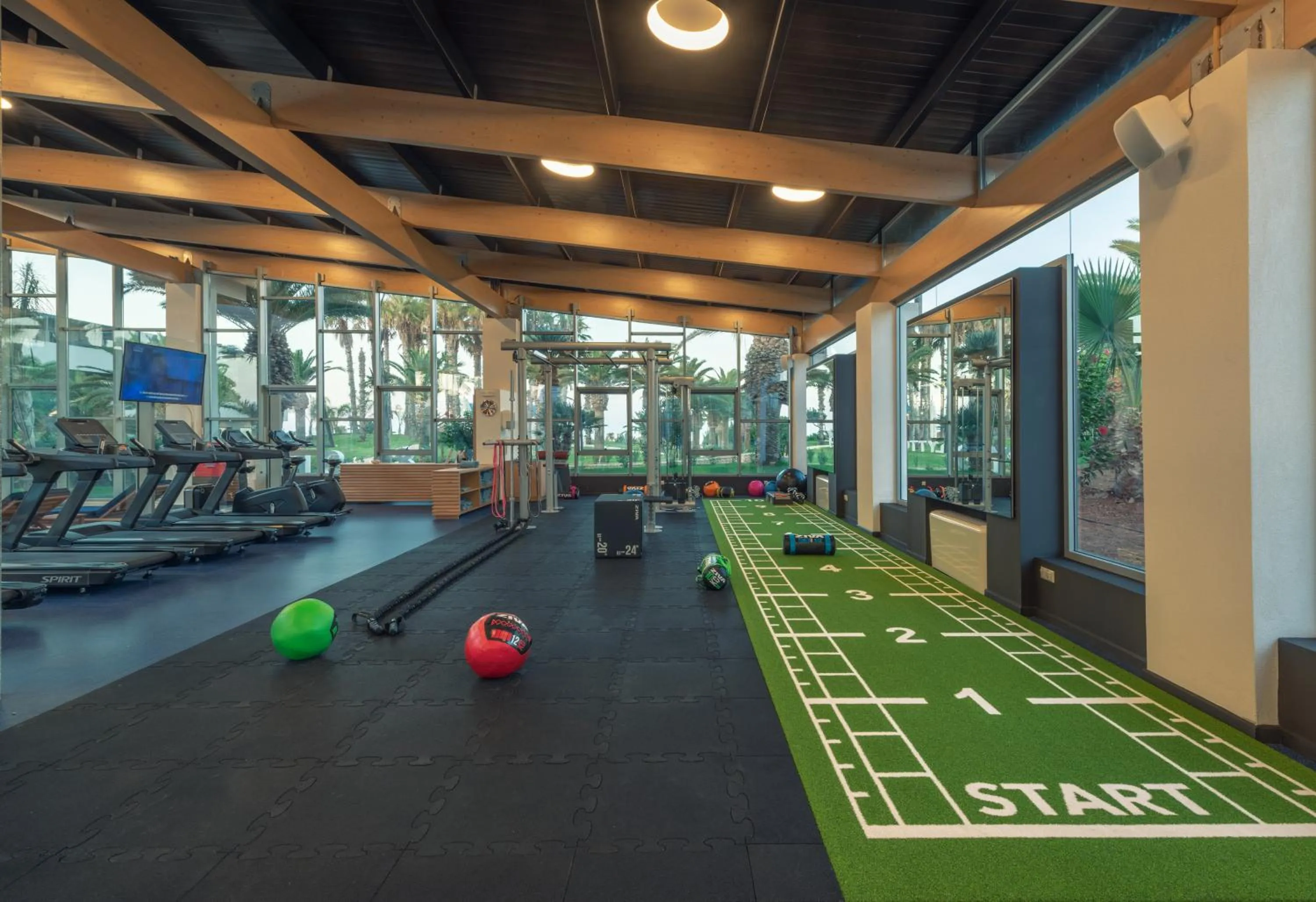 Fitness centre/facilities in Lyttos Beach