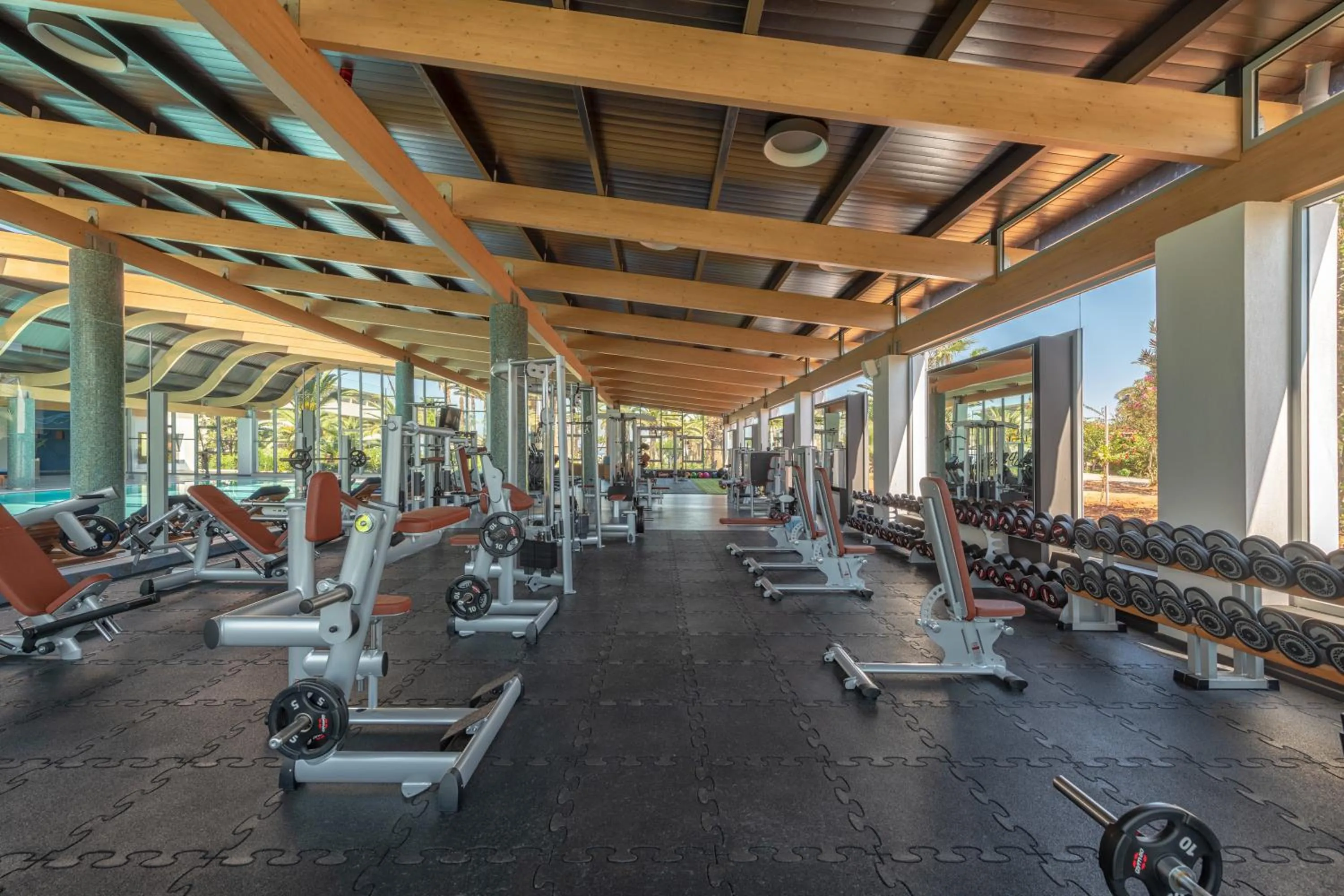 Fitness centre/facilities in Lyttos Beach