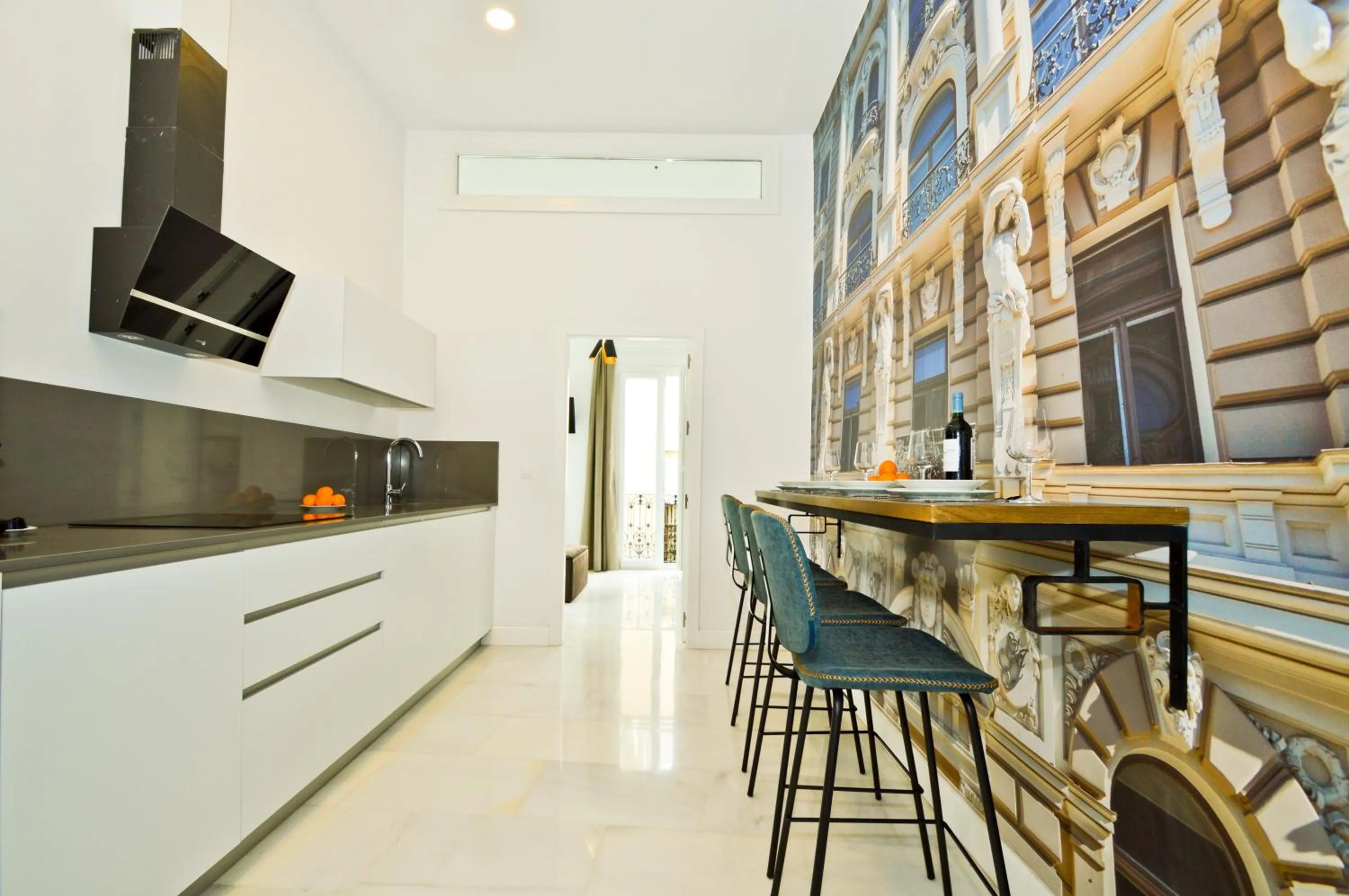 Kitchen or kitchenette in NineSuites