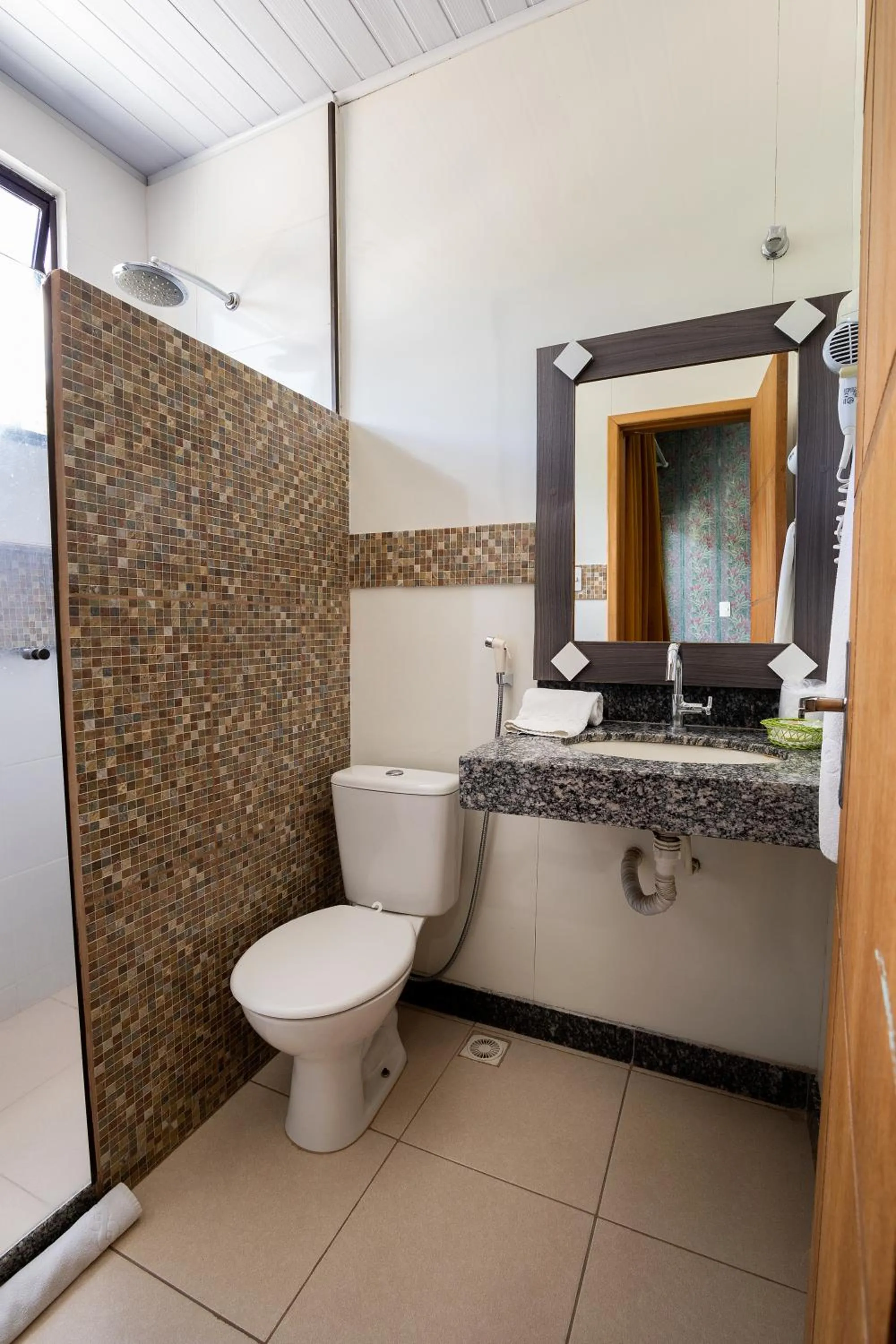 Shower in Hotel Green Hill