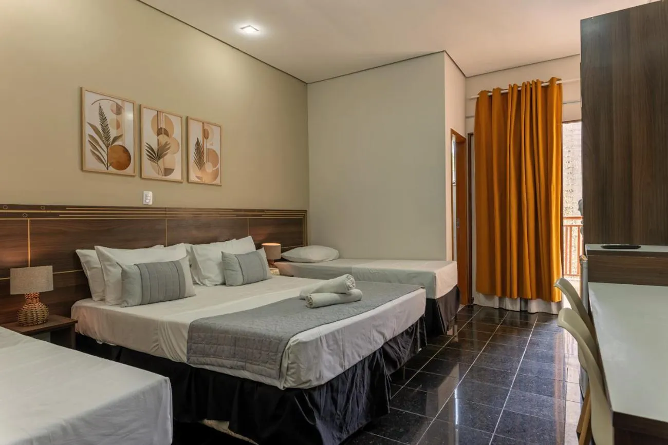 Bedroom, Bed in Hotel Green Hill