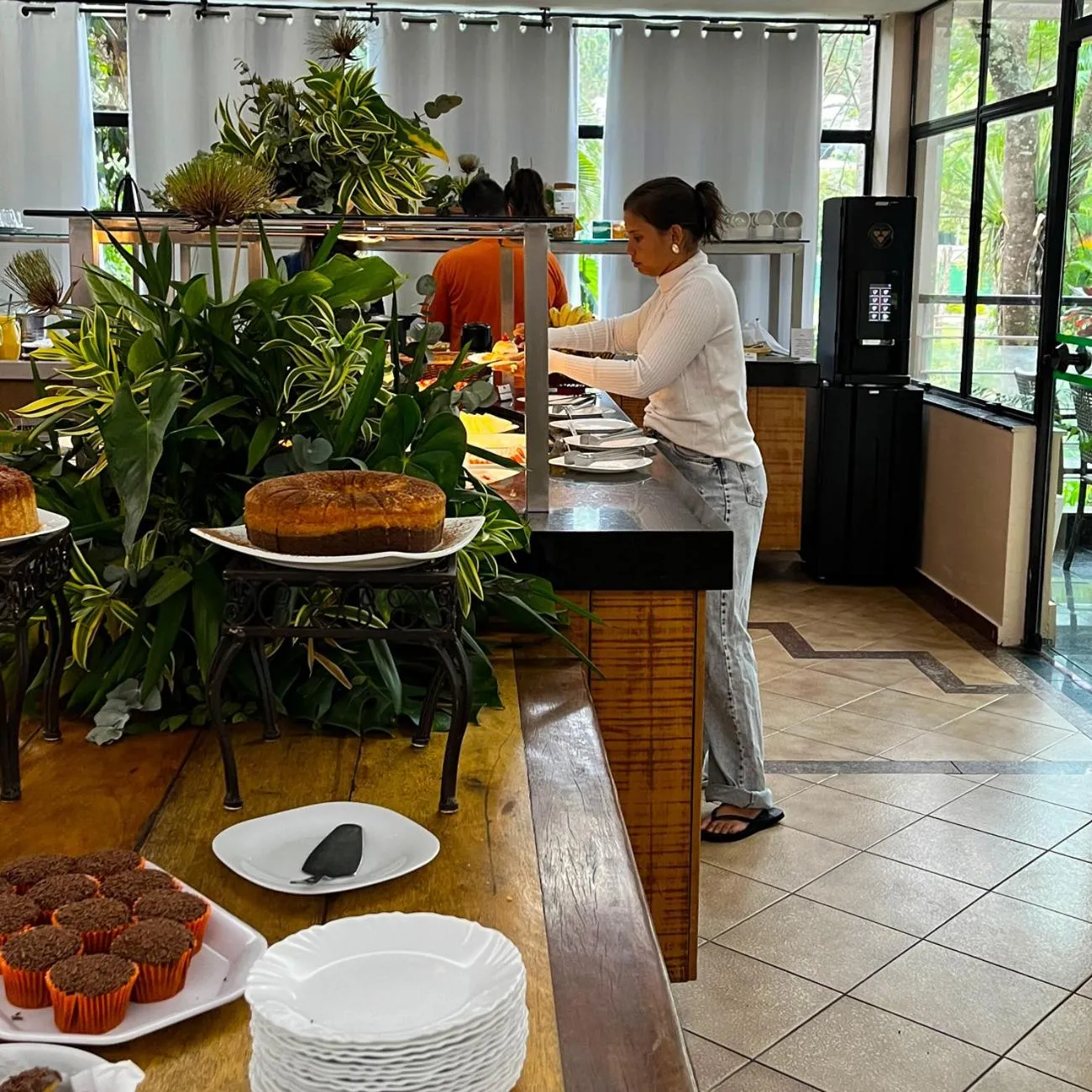 Breakfast in Hotel Green Hill