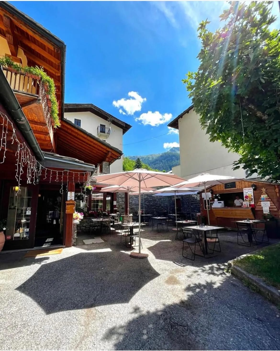 Garden in Hotel Coeur Du Village