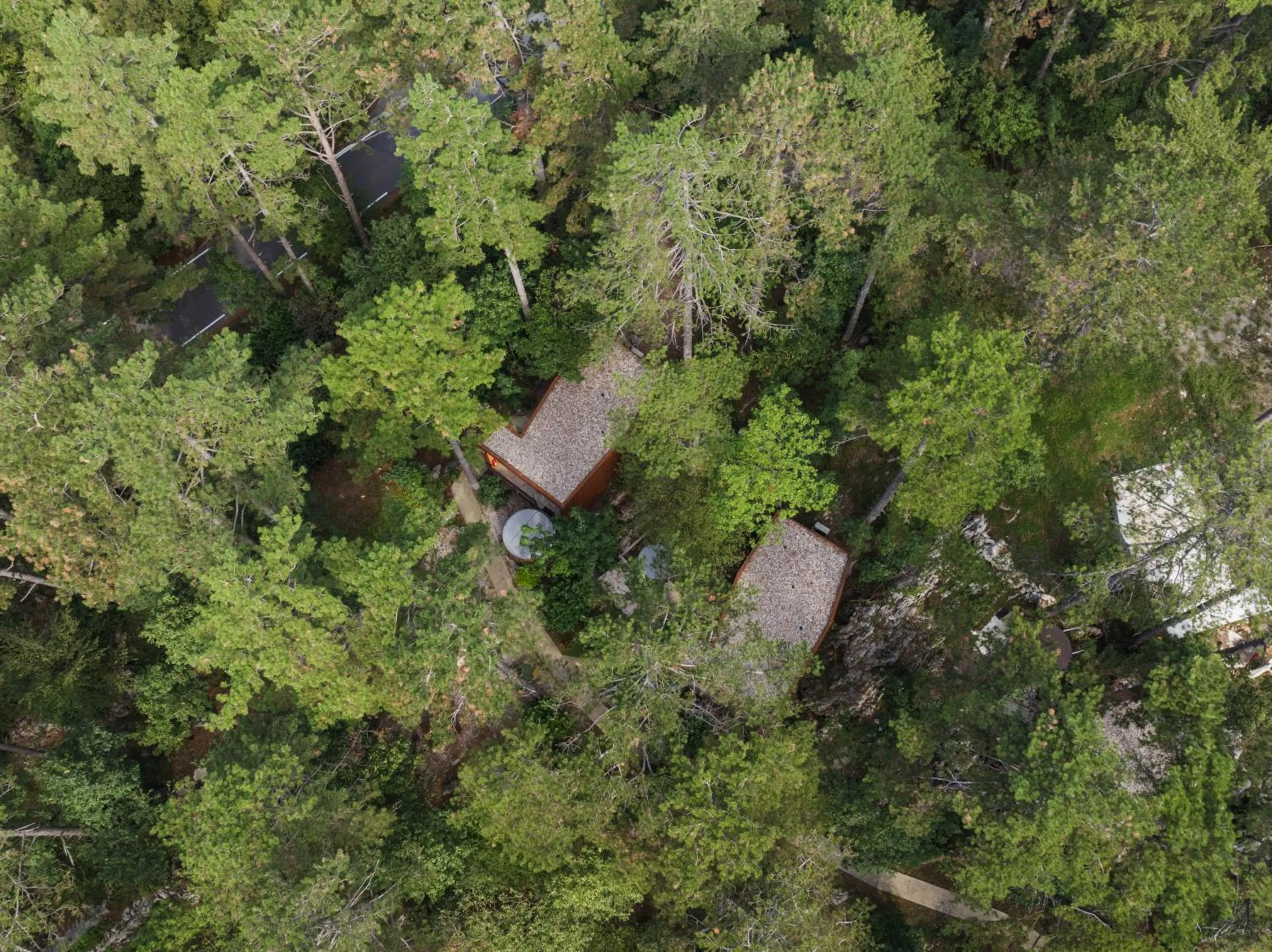 Property building in Theodosius Forest Village - Glamping in Vipava valley