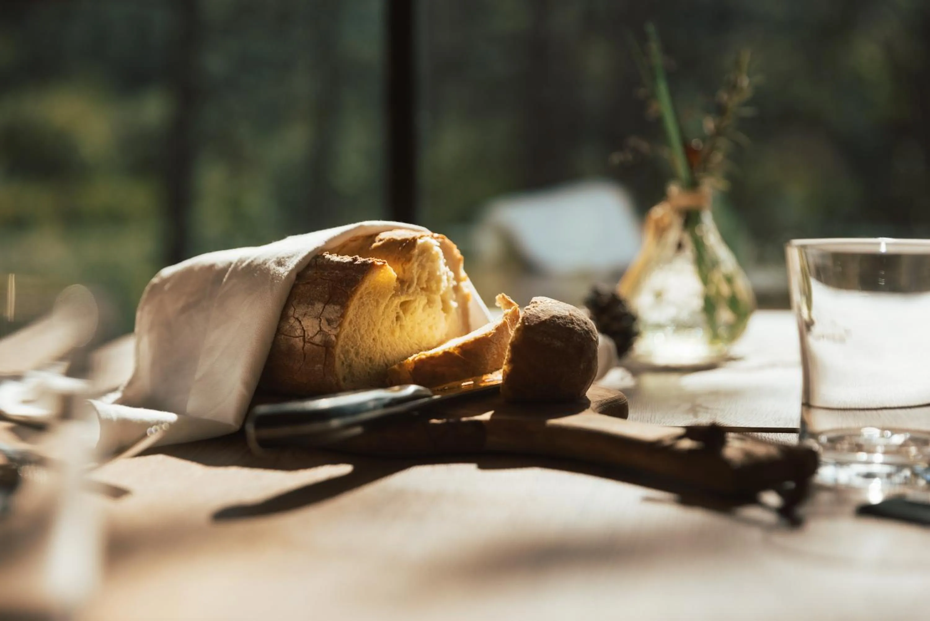 Food in Theodosius Forest Village - Glamping in Vipava valley