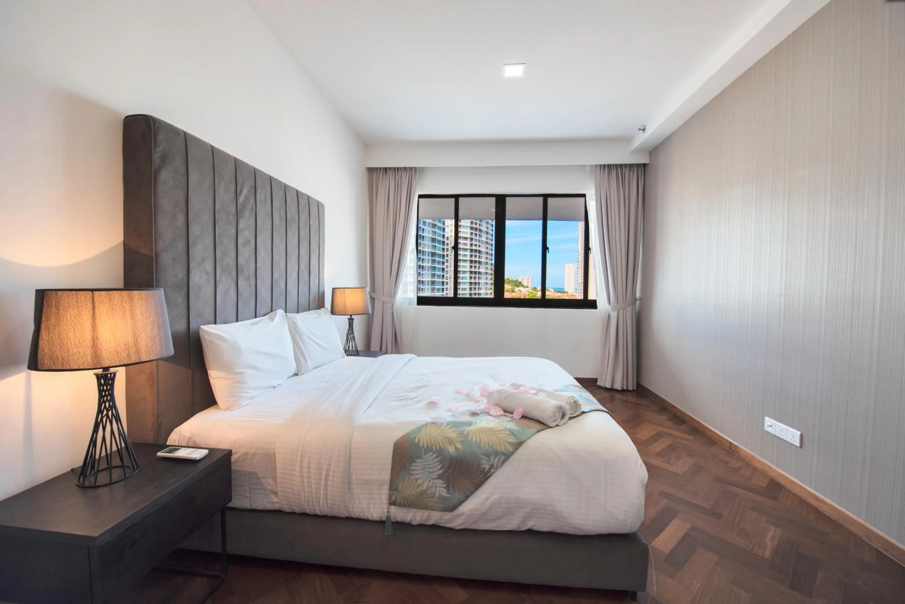 Bedroom, Bed in The Landmark by Katana