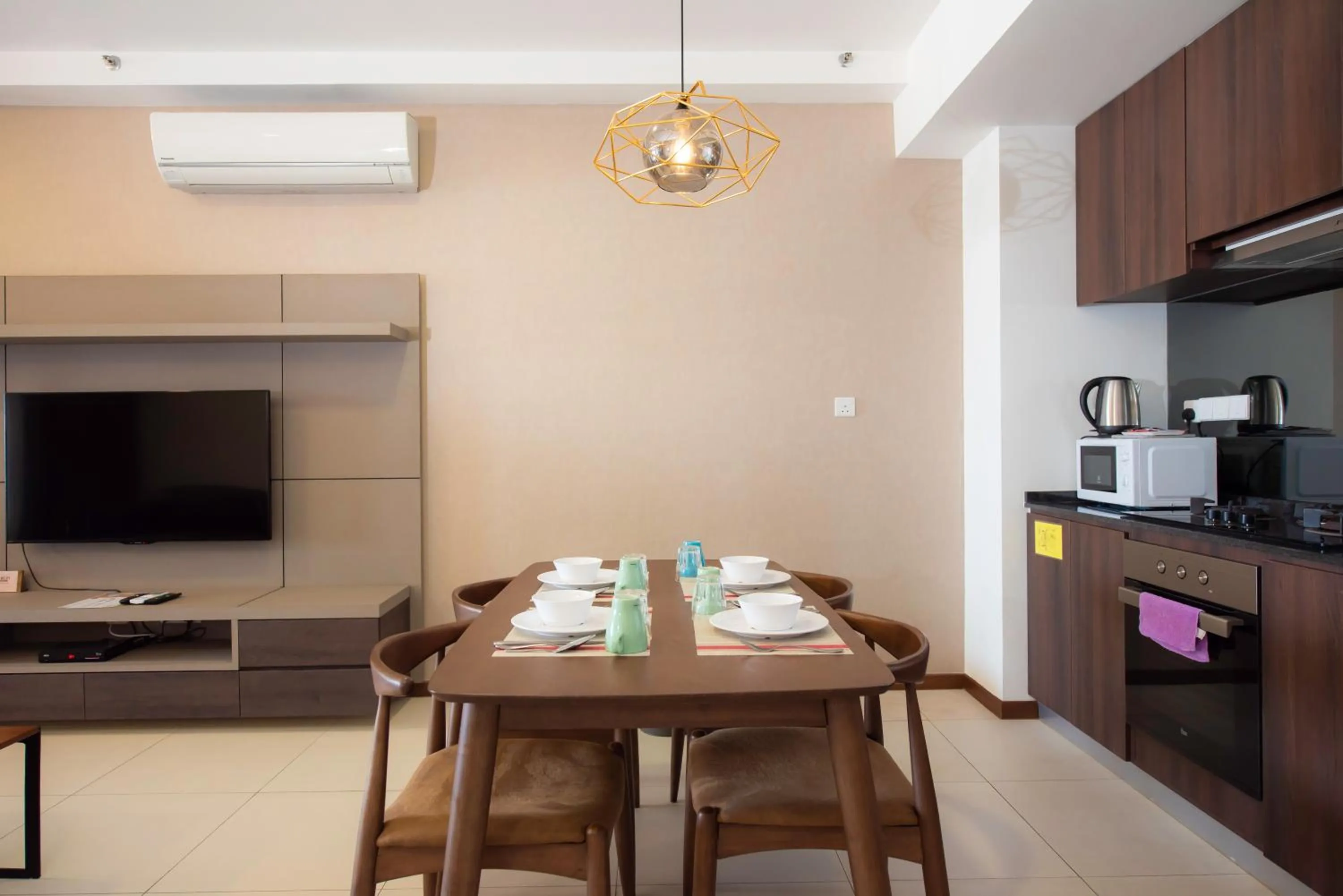 Dining area in The Landmark by Katana