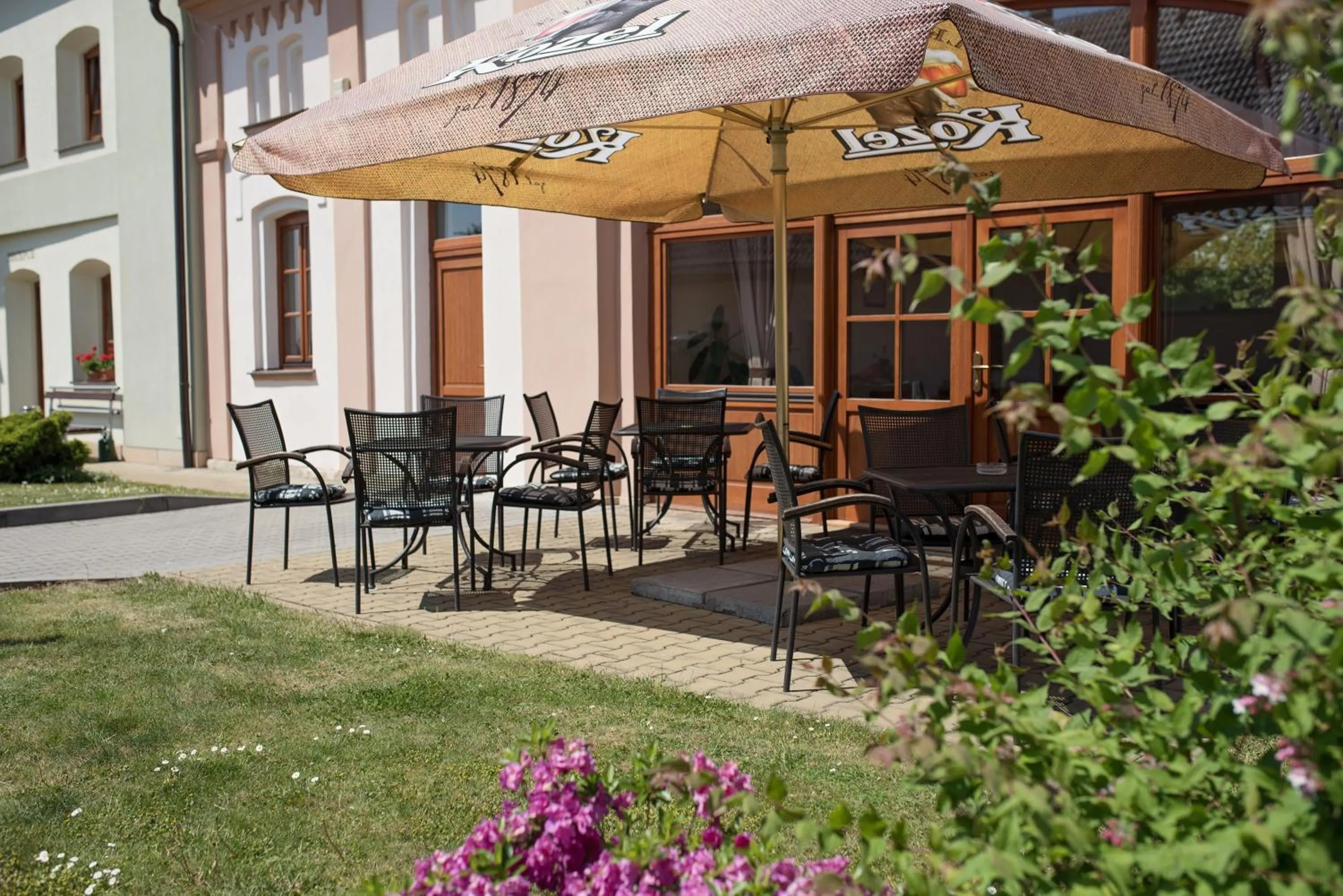 Balcony/Terrace in Penzion Nad Oborou