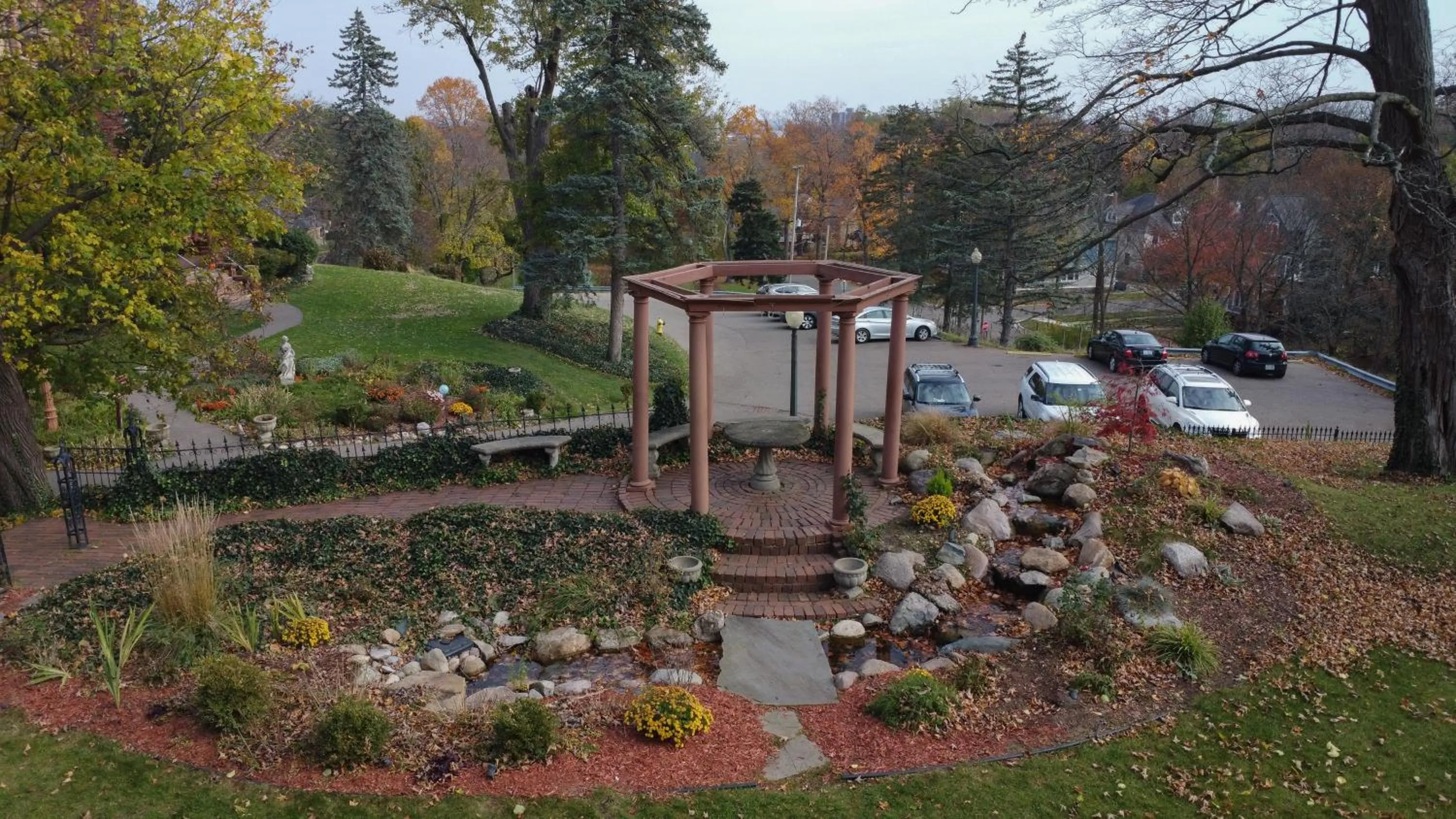 Property building in Henderson Castle Inn