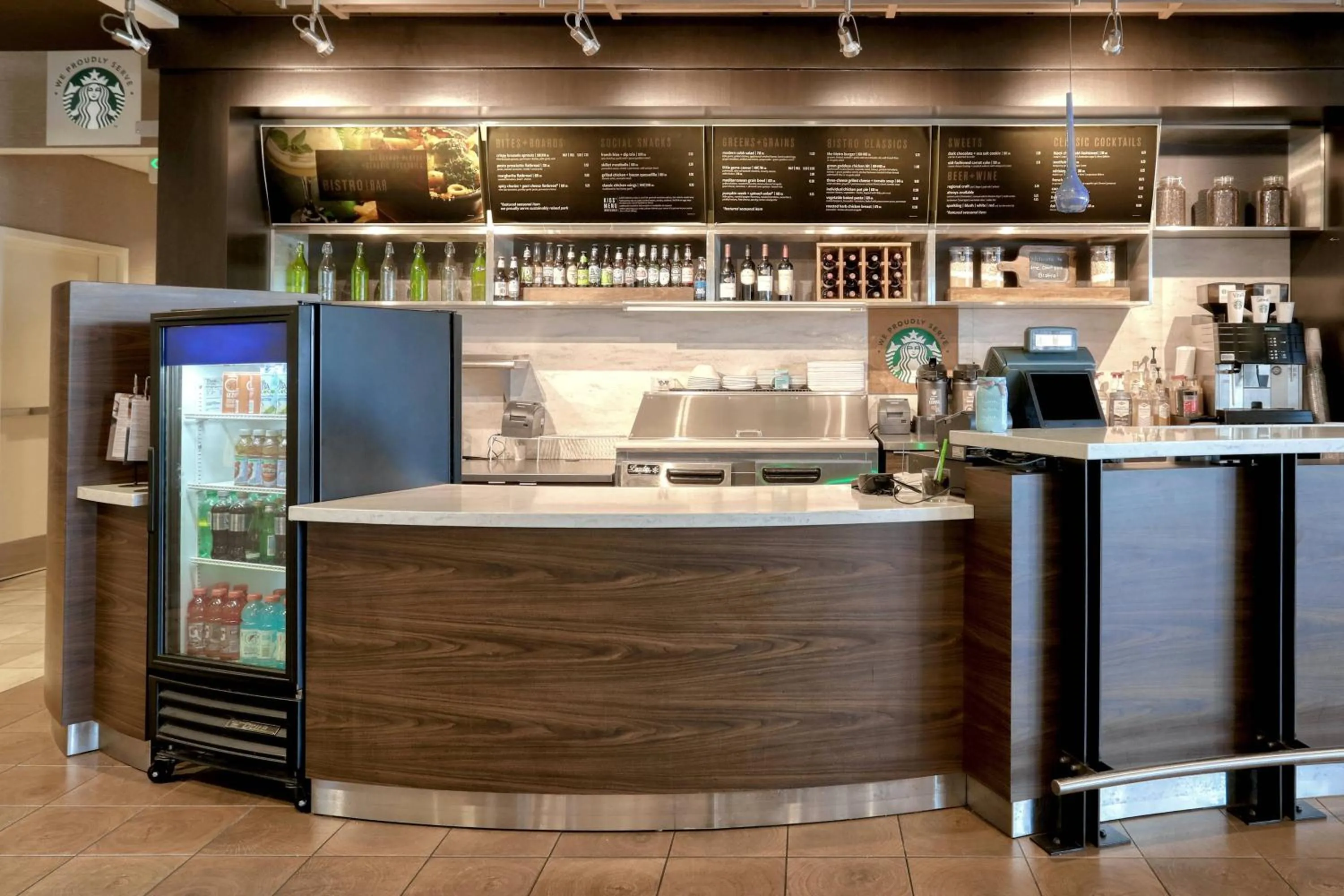 Restaurant/places to eat in Courtyard by Marriott York