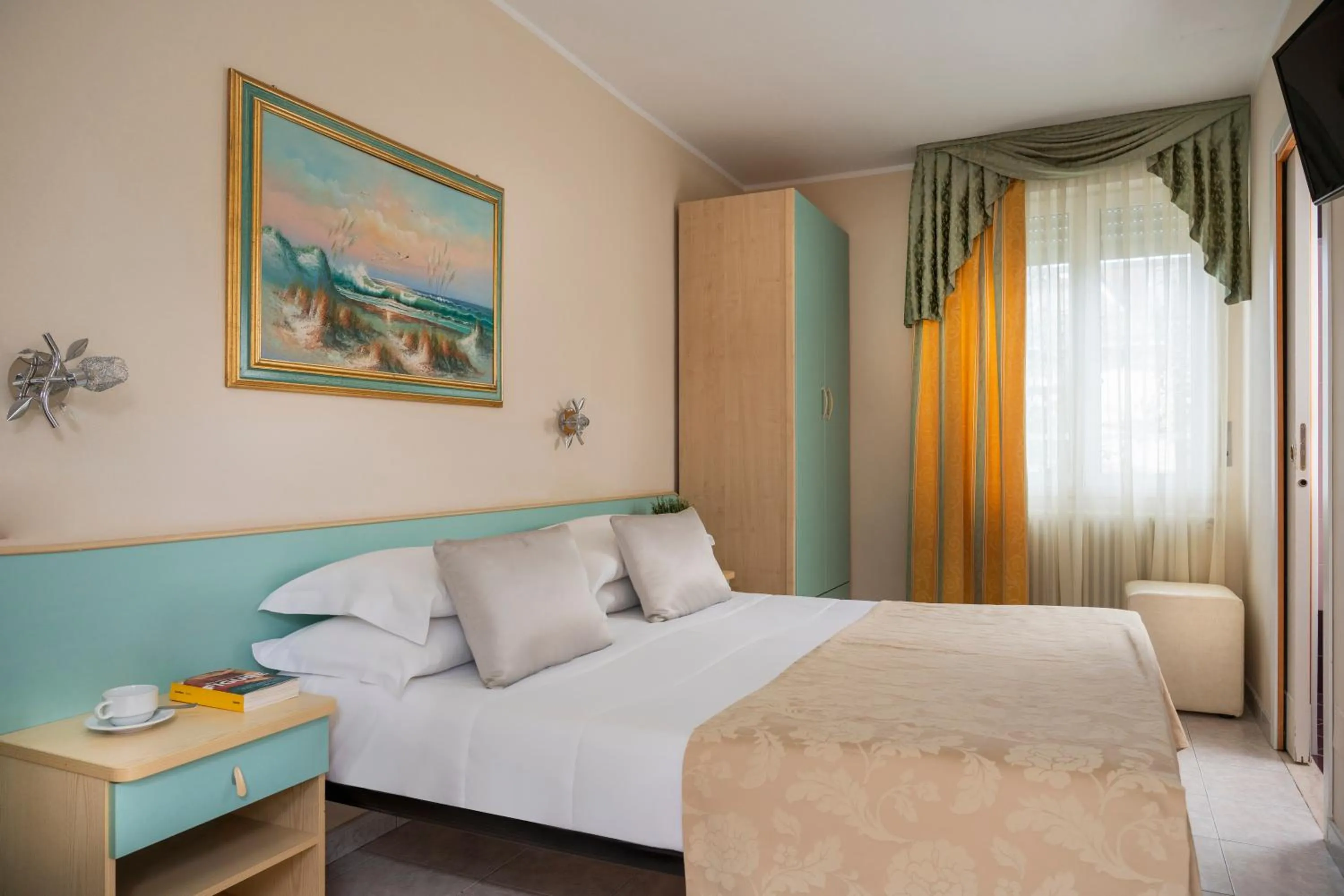 Bedroom, Bed in Albergo Ristorante Pozzi