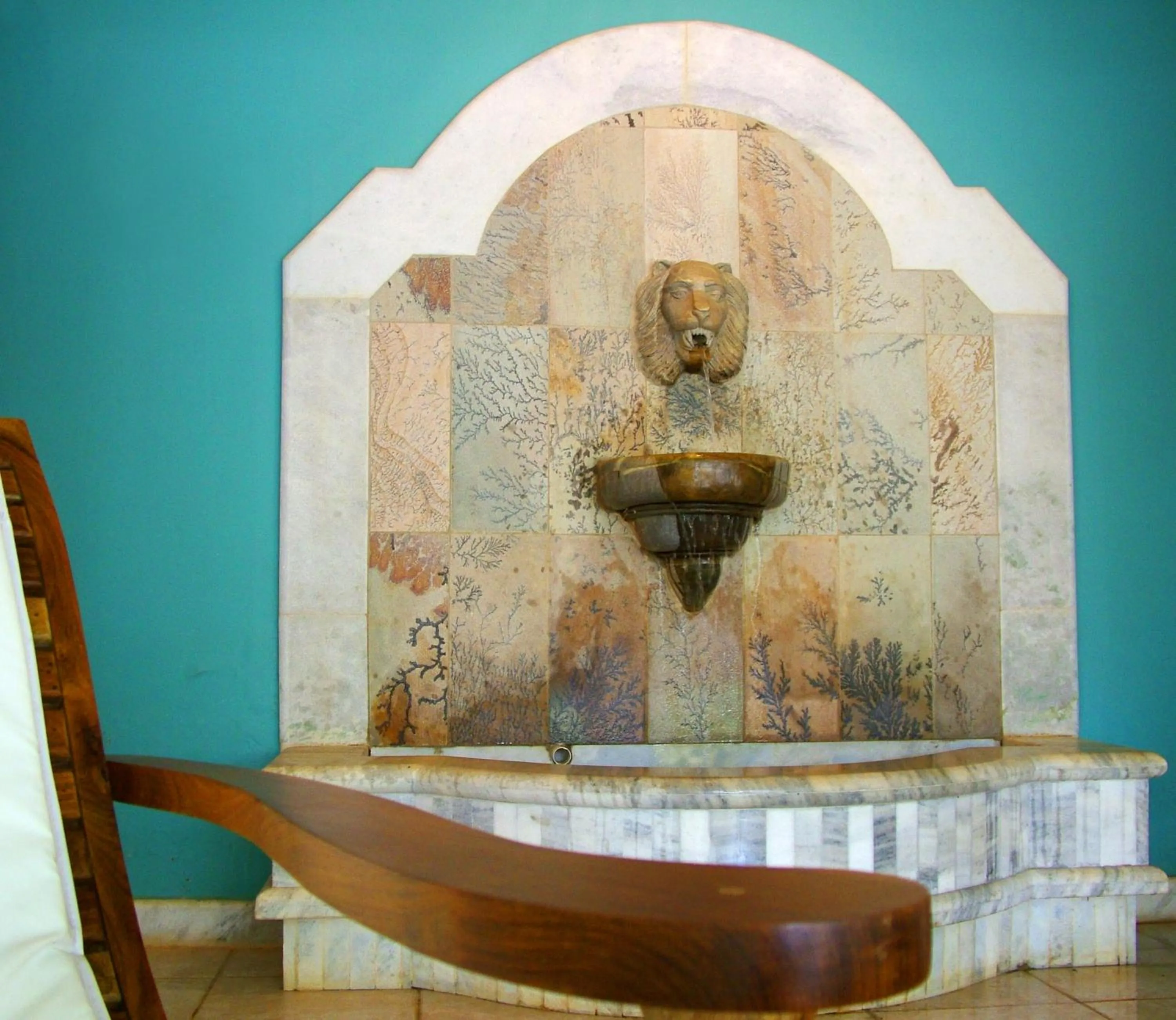 Decorative detail in Pousada Candonga da Serra