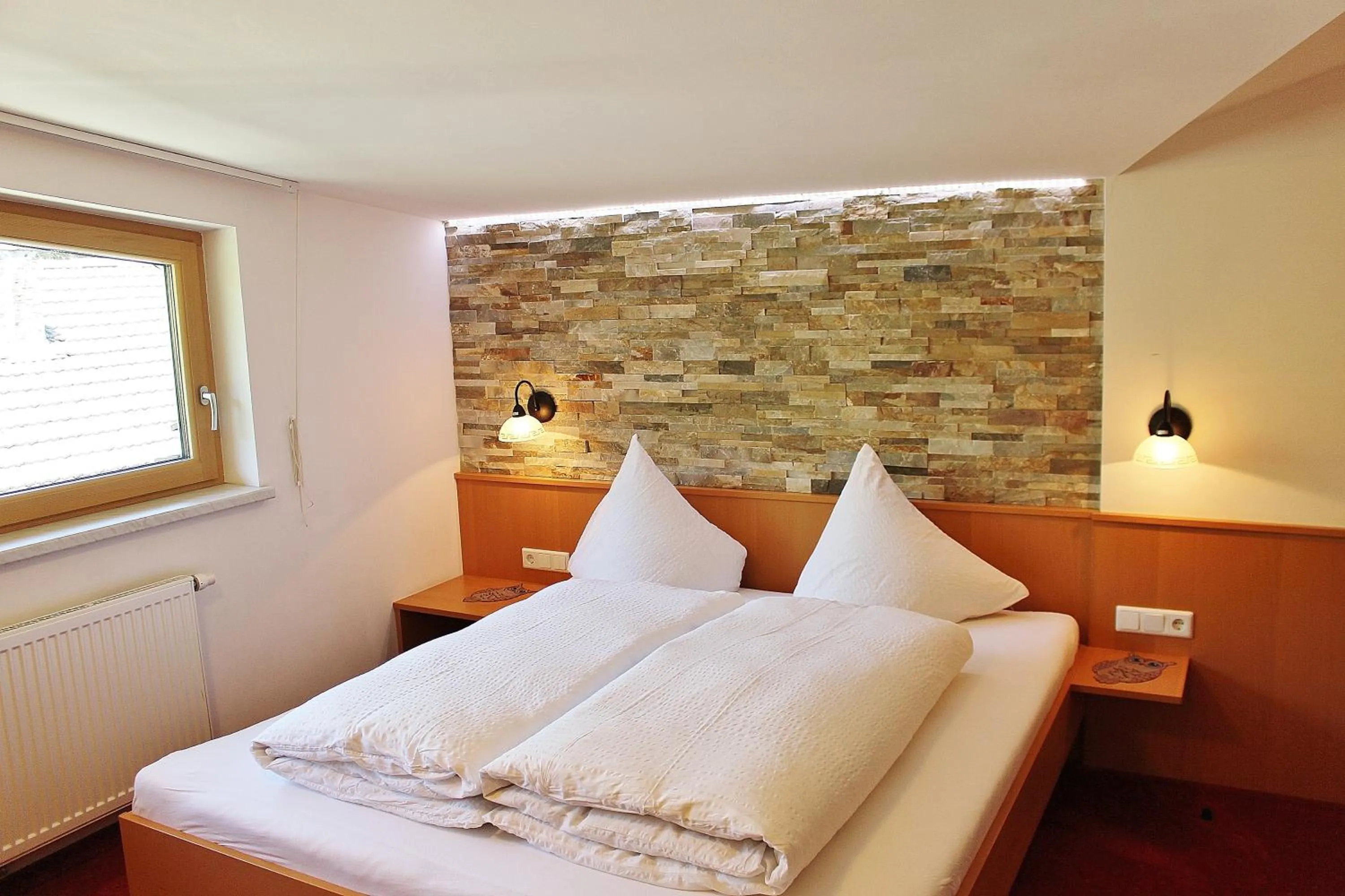 Photo of the whole room, Bed in Haus Gisela