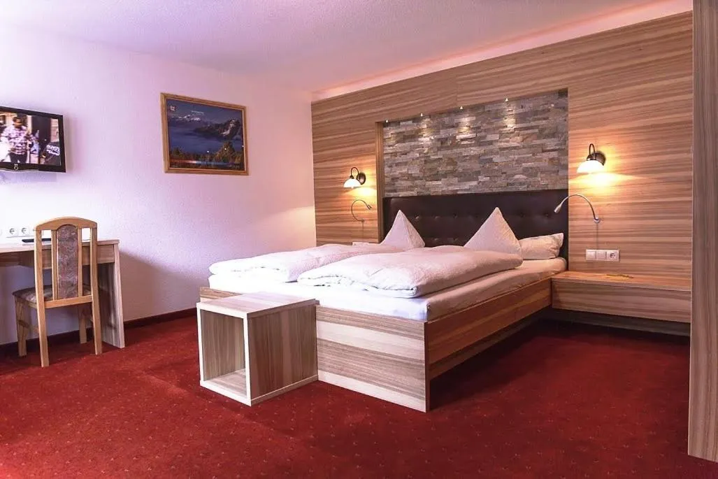 Decorative detail, Bed in Haus Gisela