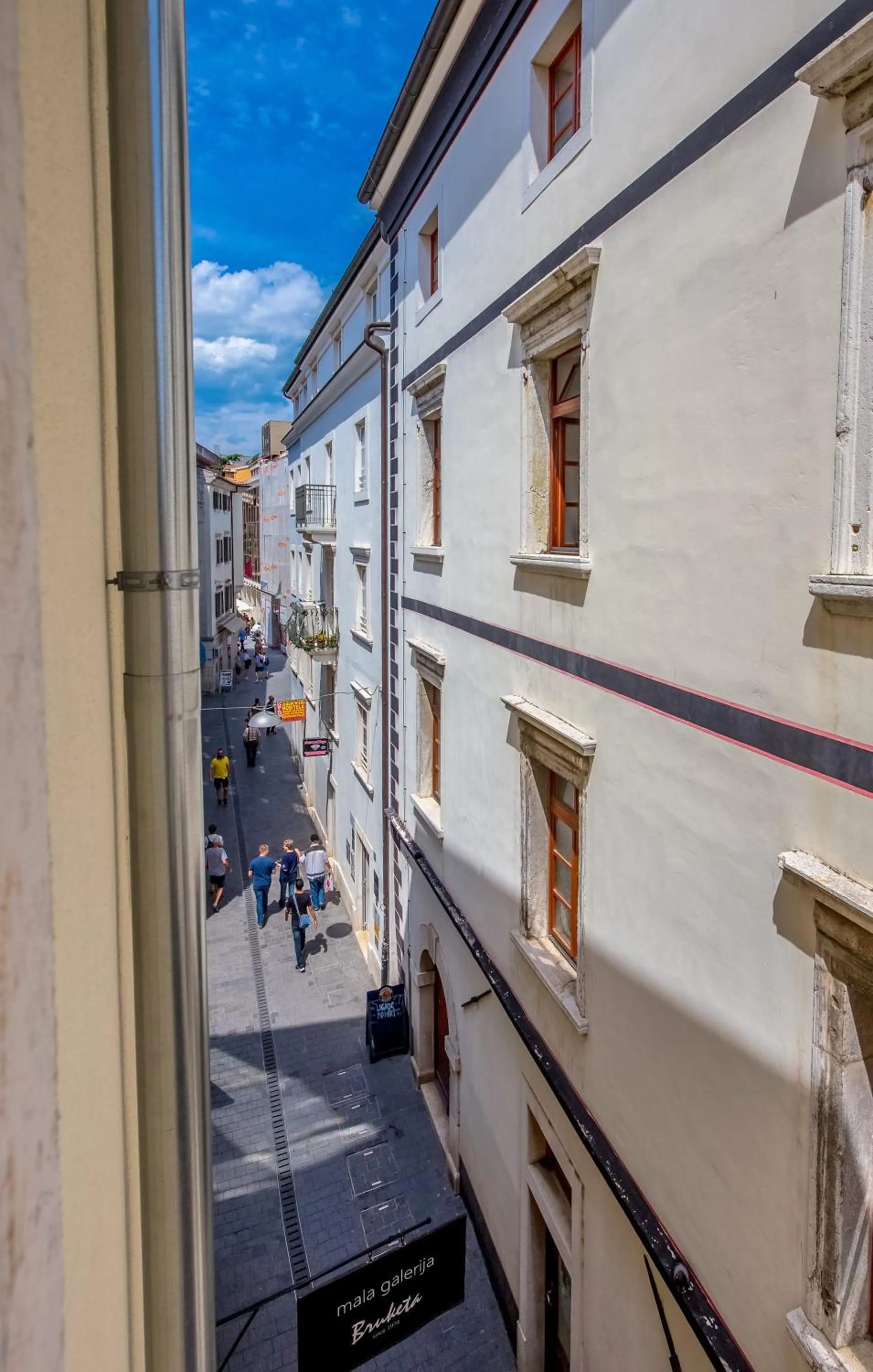 City view in Rijeka Apartments TERRA I & II in the Old Town