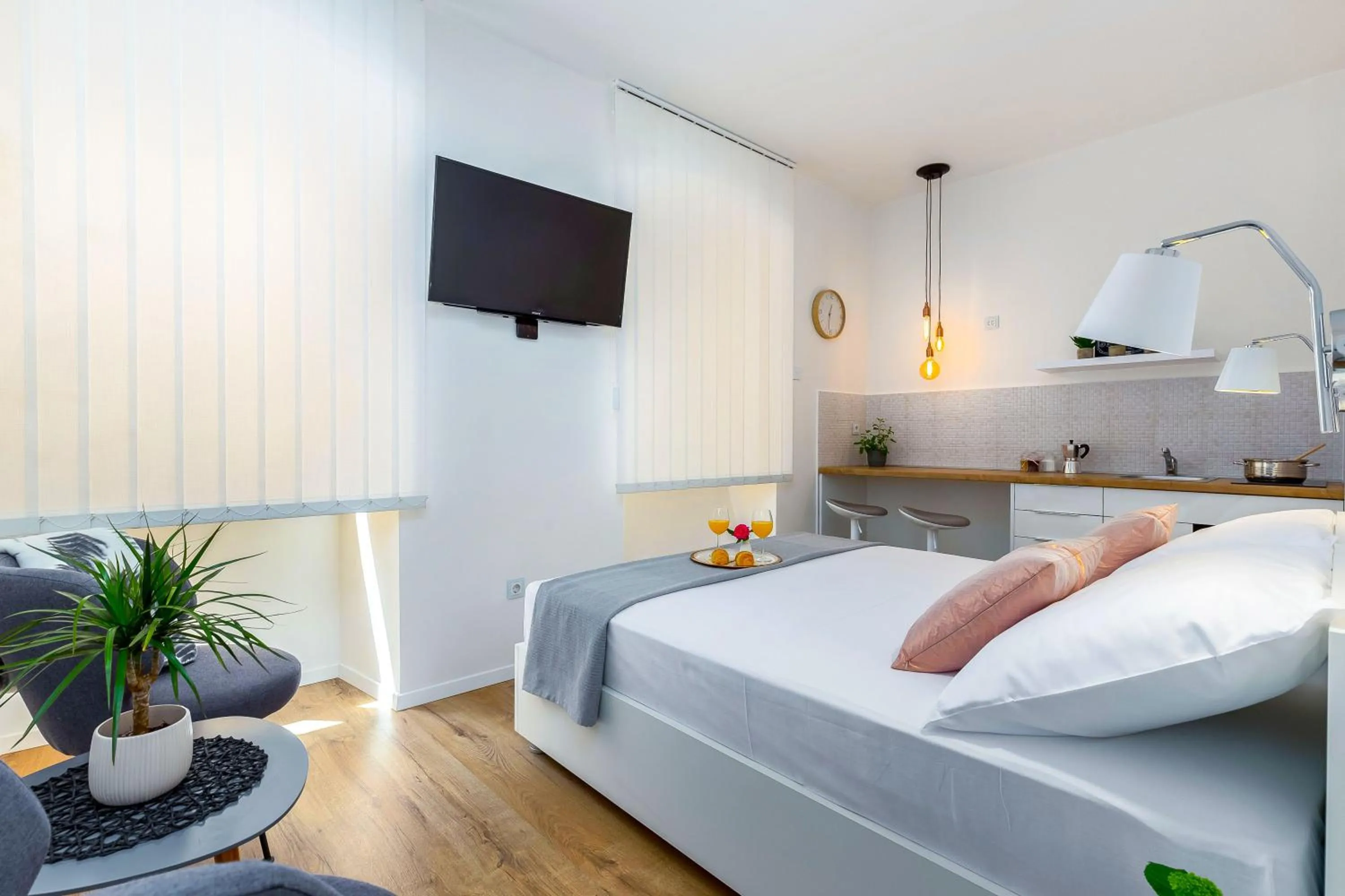 Bedroom, Bed in Rijeka Apartments TERRA I & II in the Old Town