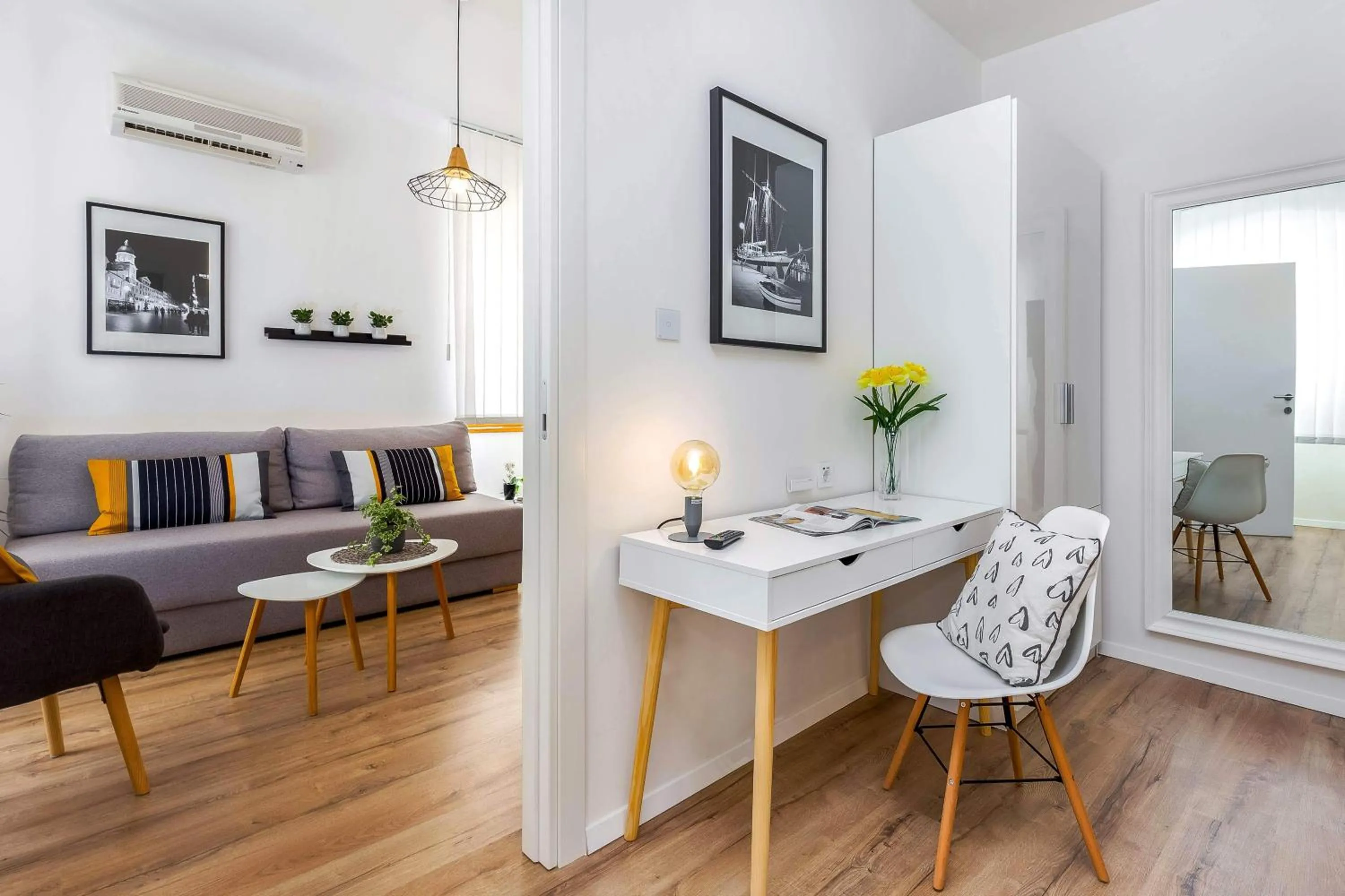 Seating area in Rijeka Apartments TERRA I & II in the Old Town