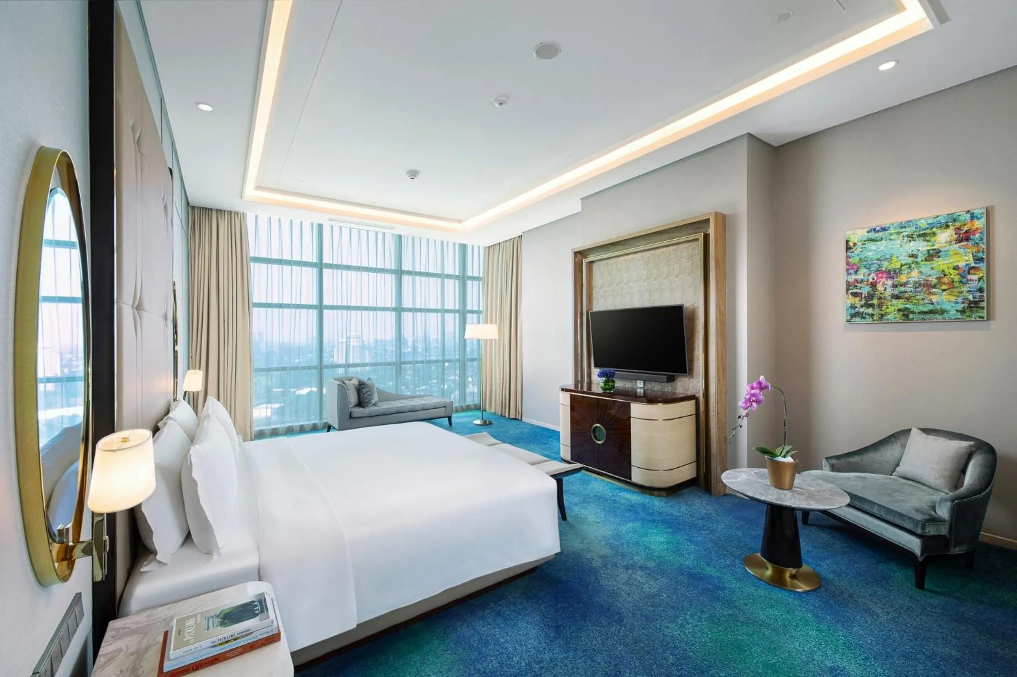 Photo of the whole room, Bed in InterContinental Hotels Jakarta Pondok Indah by IHG