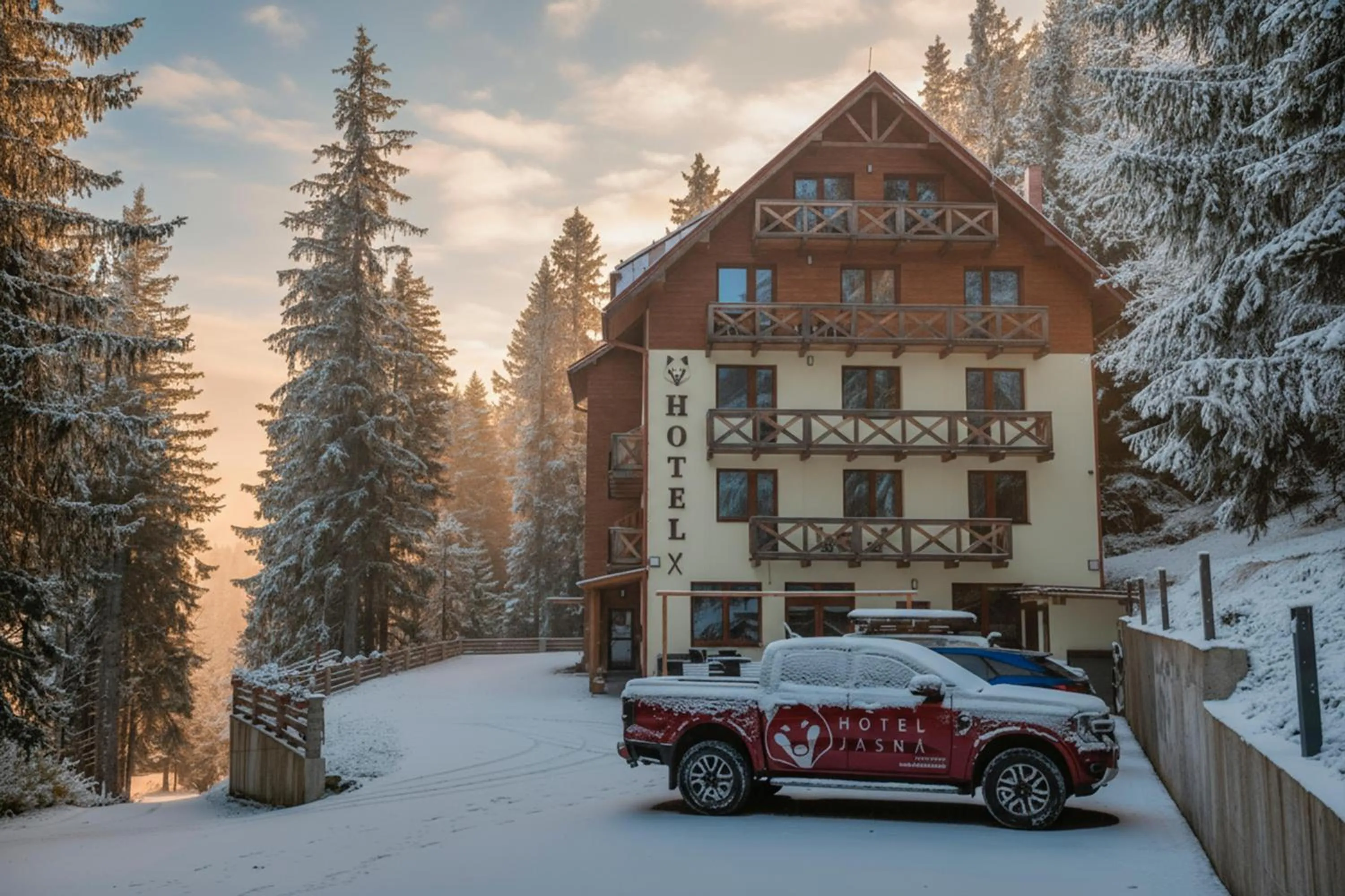 Property building in Hotel Jasná