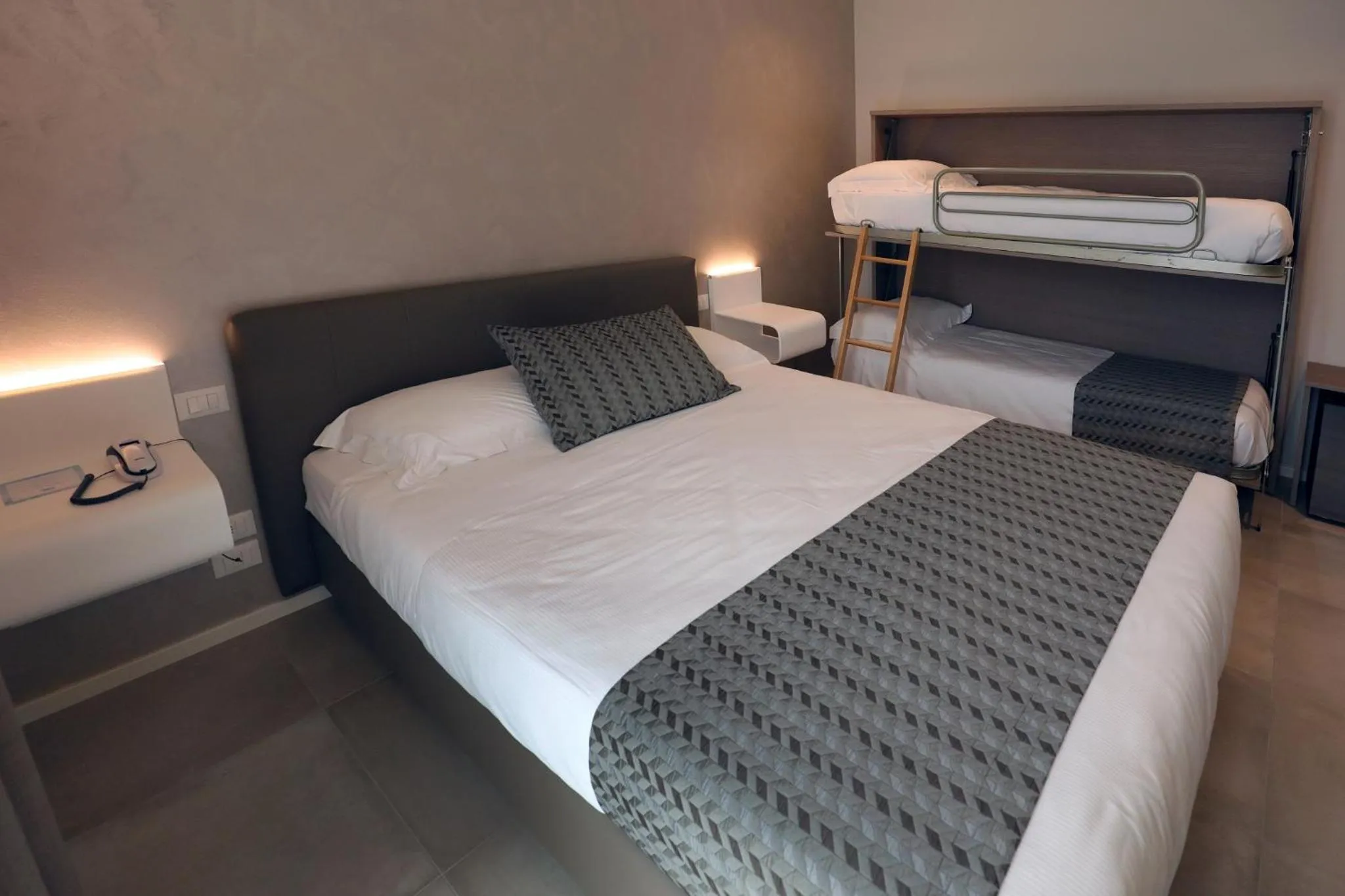 Bedroom, Bed in Hotel Buena Onda