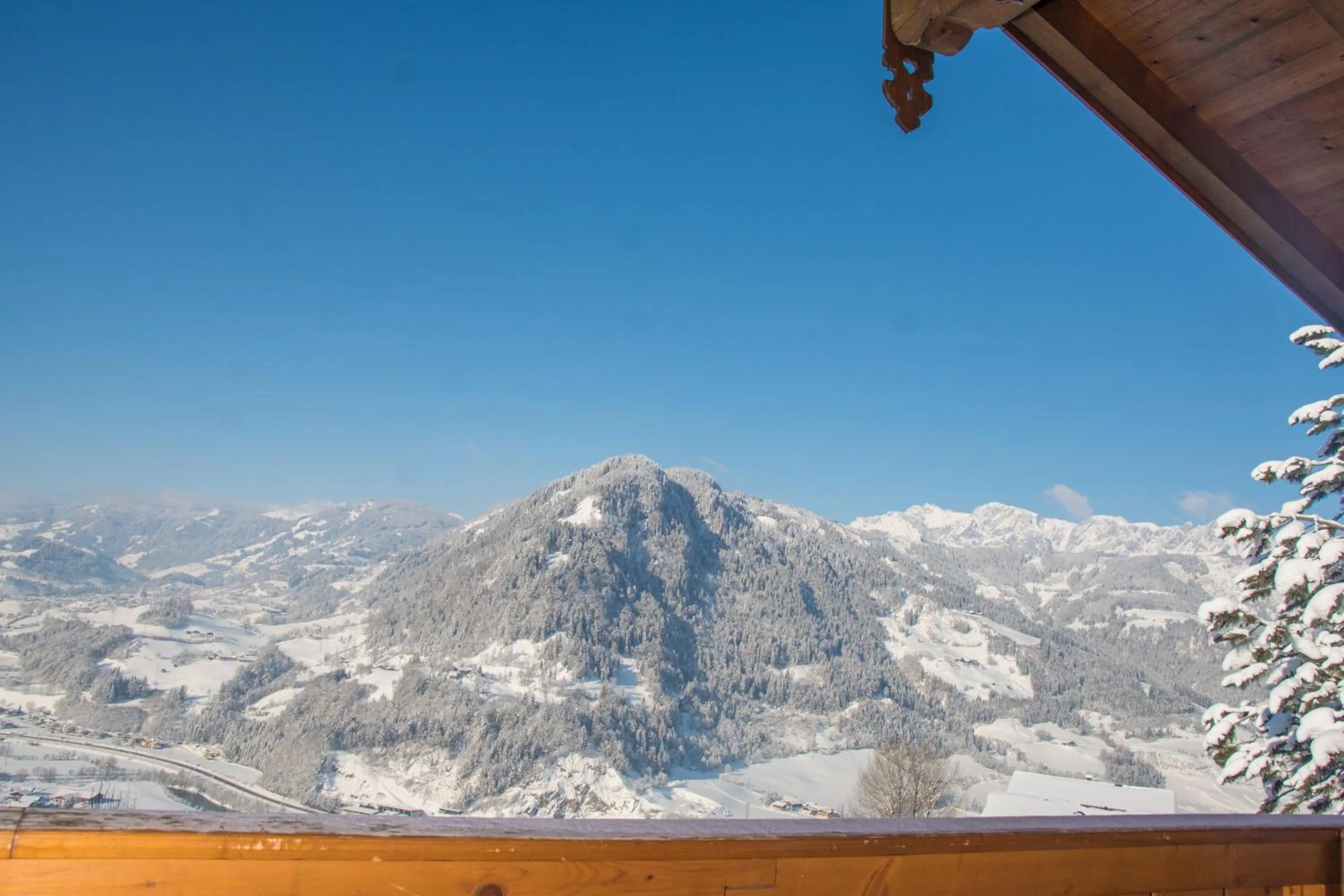 City view in Landhaus Alpenjuwel