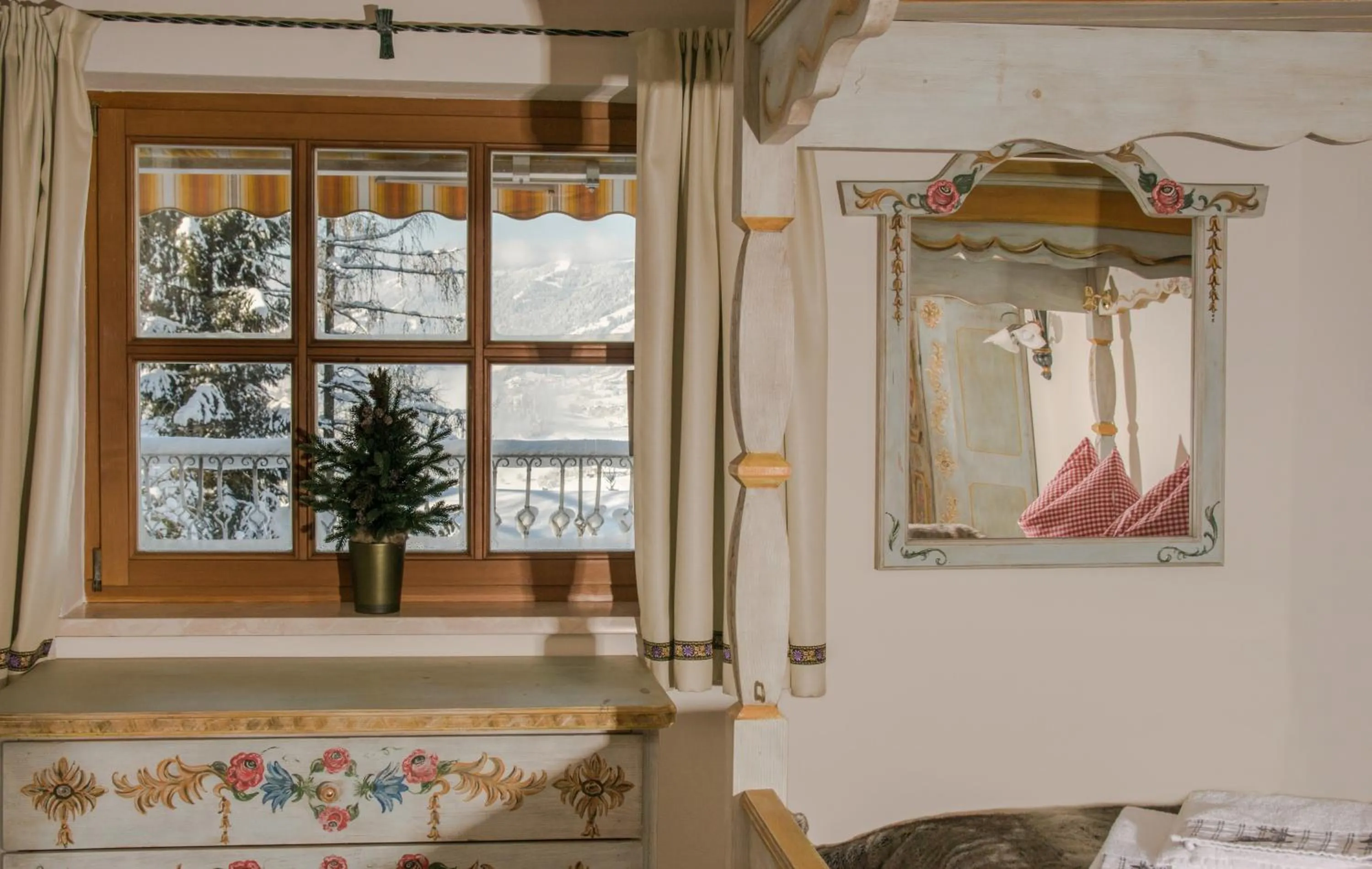 Bedroom in Landhaus Alpenjuwel