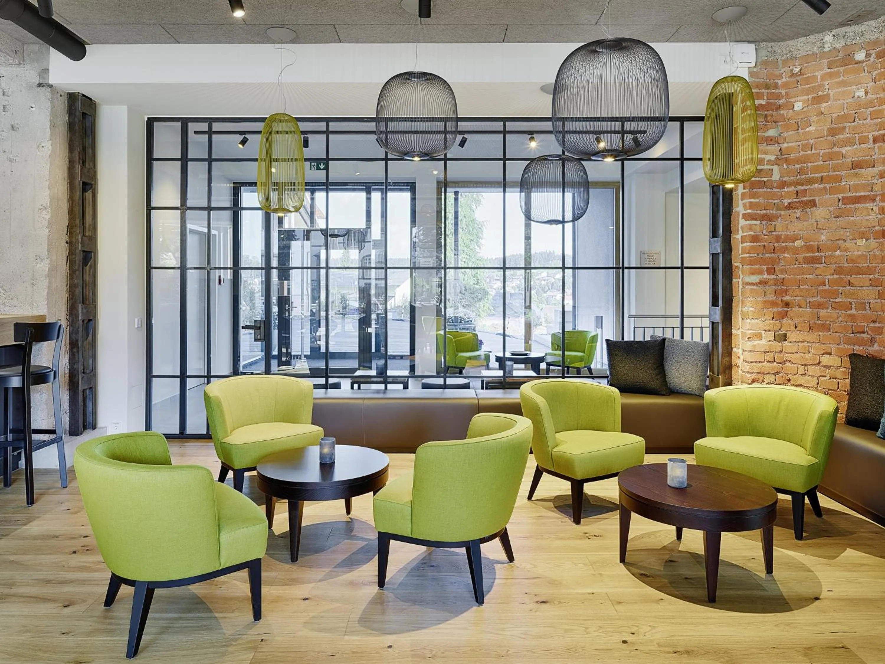 Lounge or bar in Hotel Federwerk