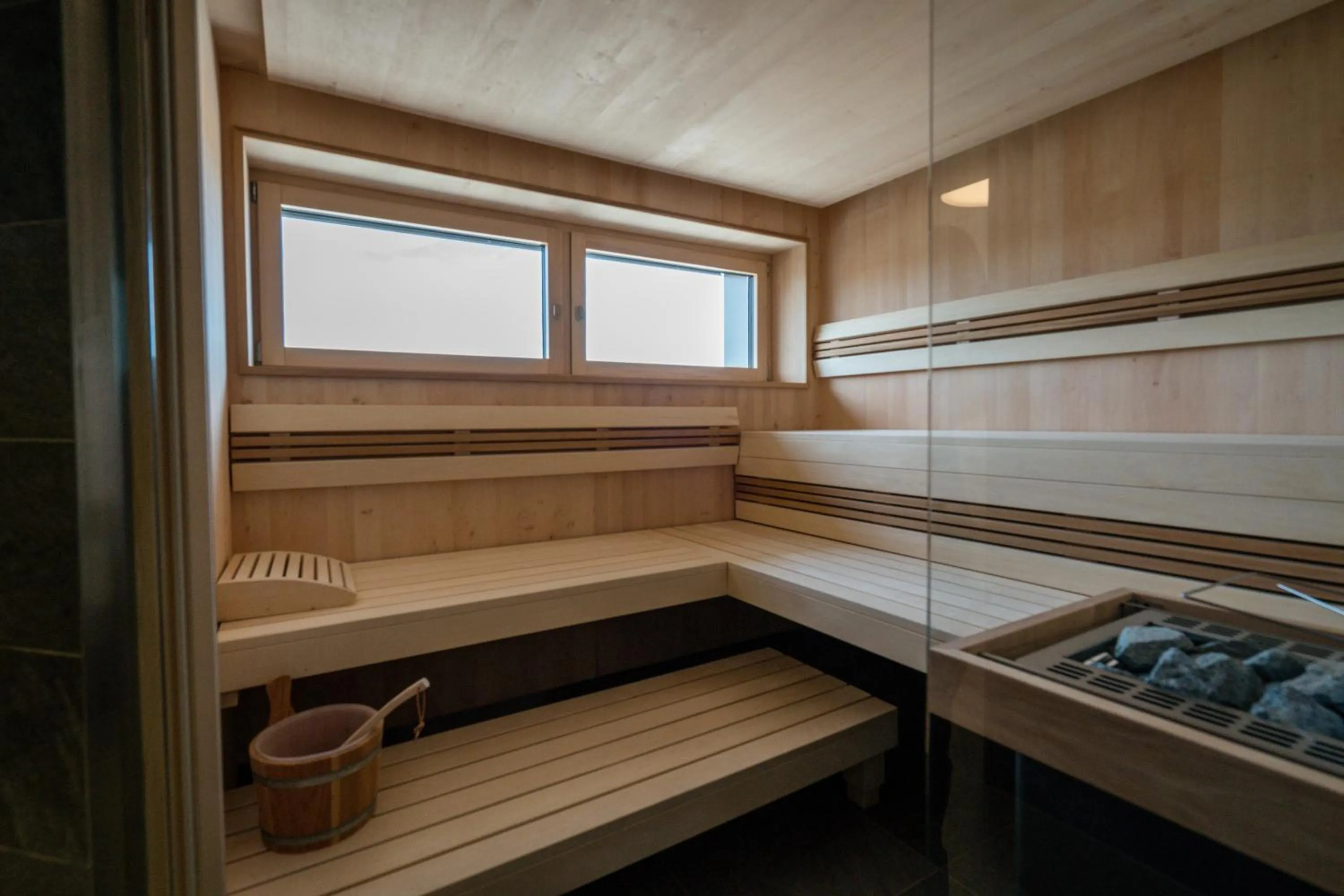 Sauna in Hotel Federwerk