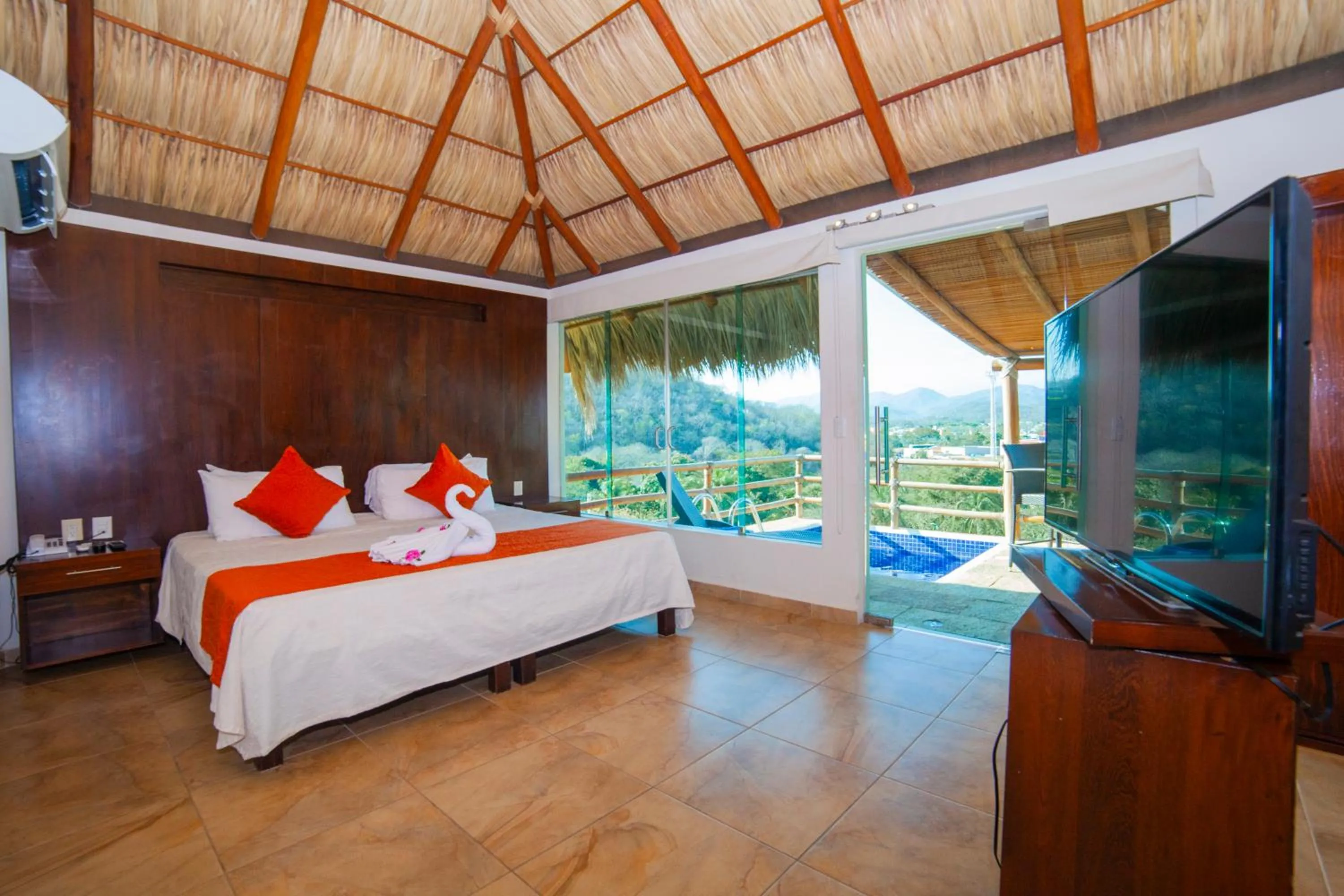 Photo of the whole room, Bed in Princess Mayev