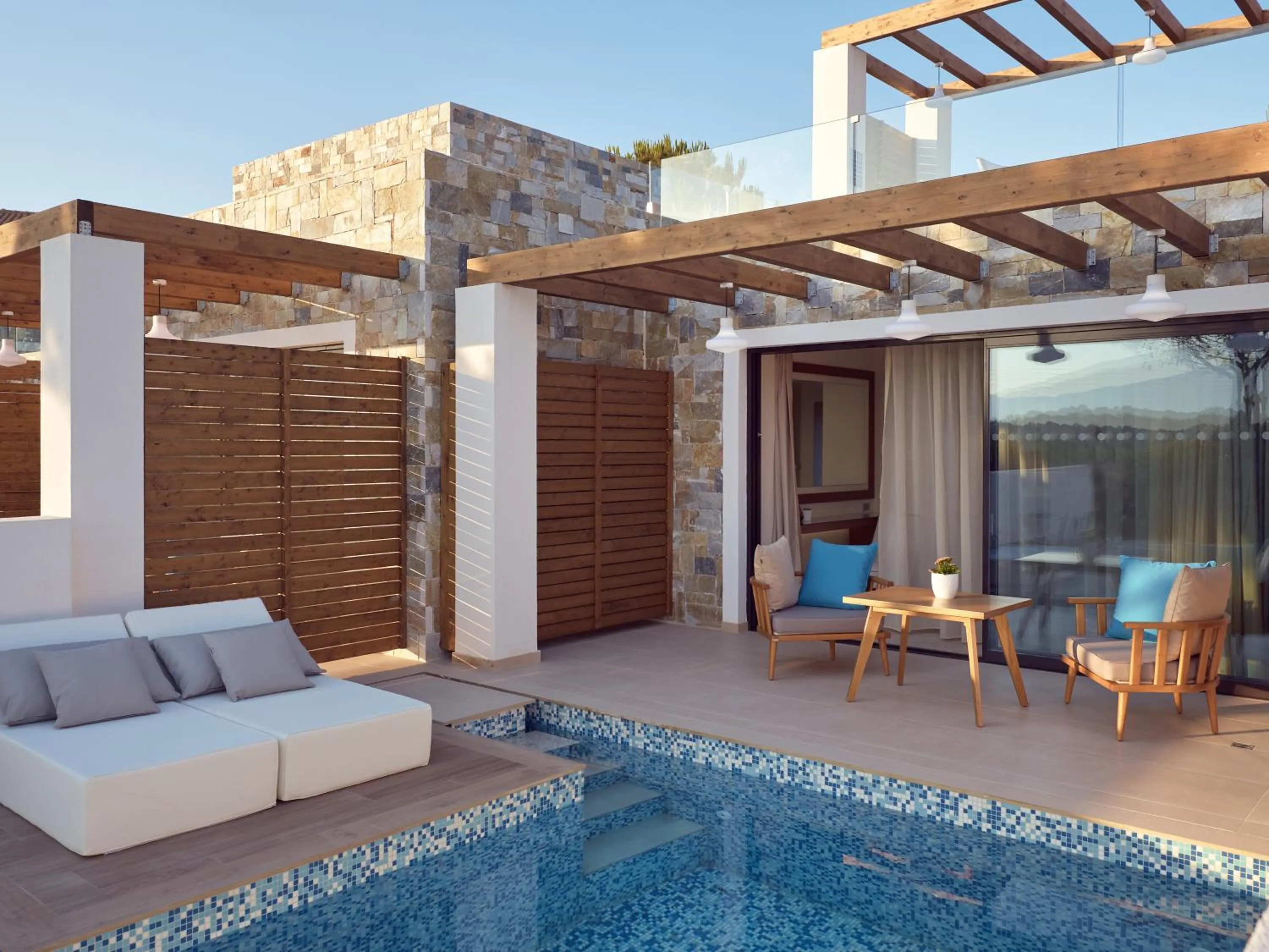 Swimming pool in Golden Sun Resort - Adults Only