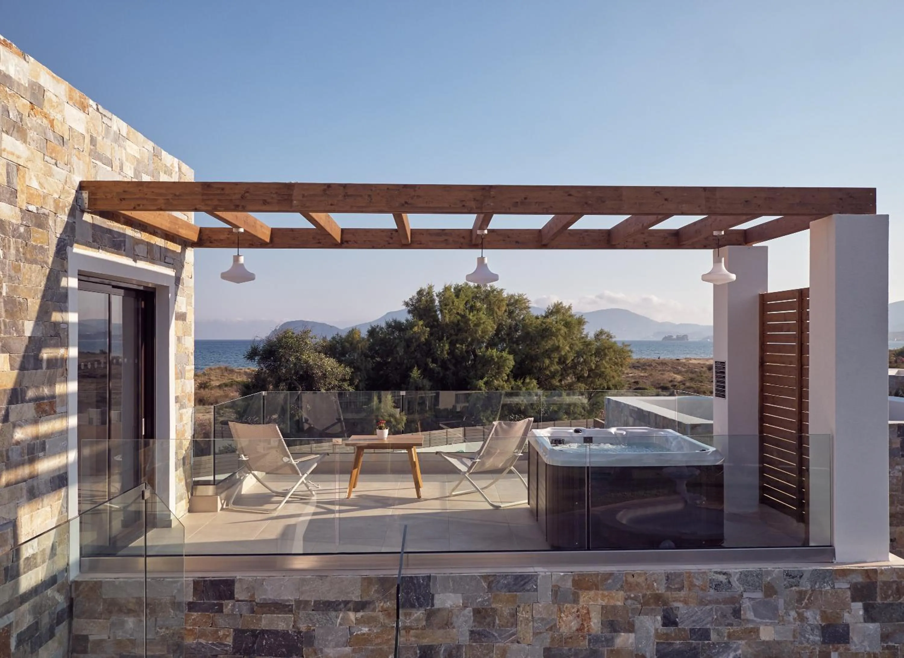 Balcony/Terrace in Golden Sun Resort - Adults Only